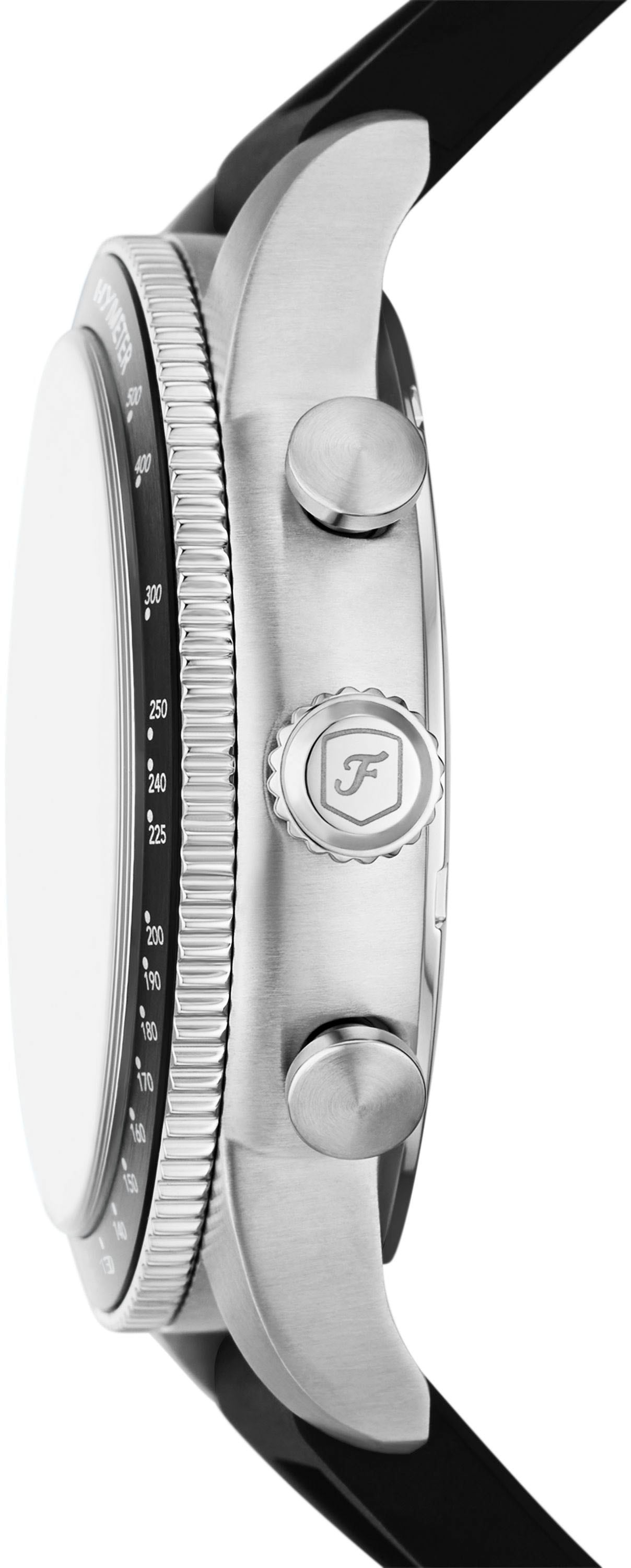 Fossil Chronograph »SPORT TOURER«, Quarzuhr, Armbanduhr, Herrenuhr, Silikonarmband, analog, Tag