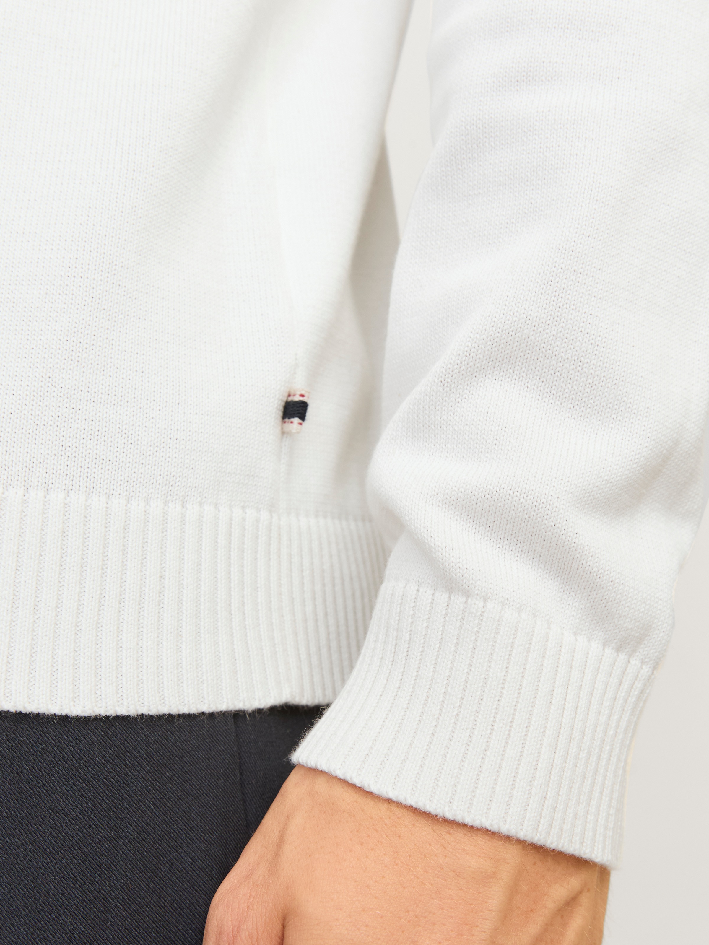 Jack & Jones Rundhalspullover »JJEBASIC KNIT CREW NECK NOOS«