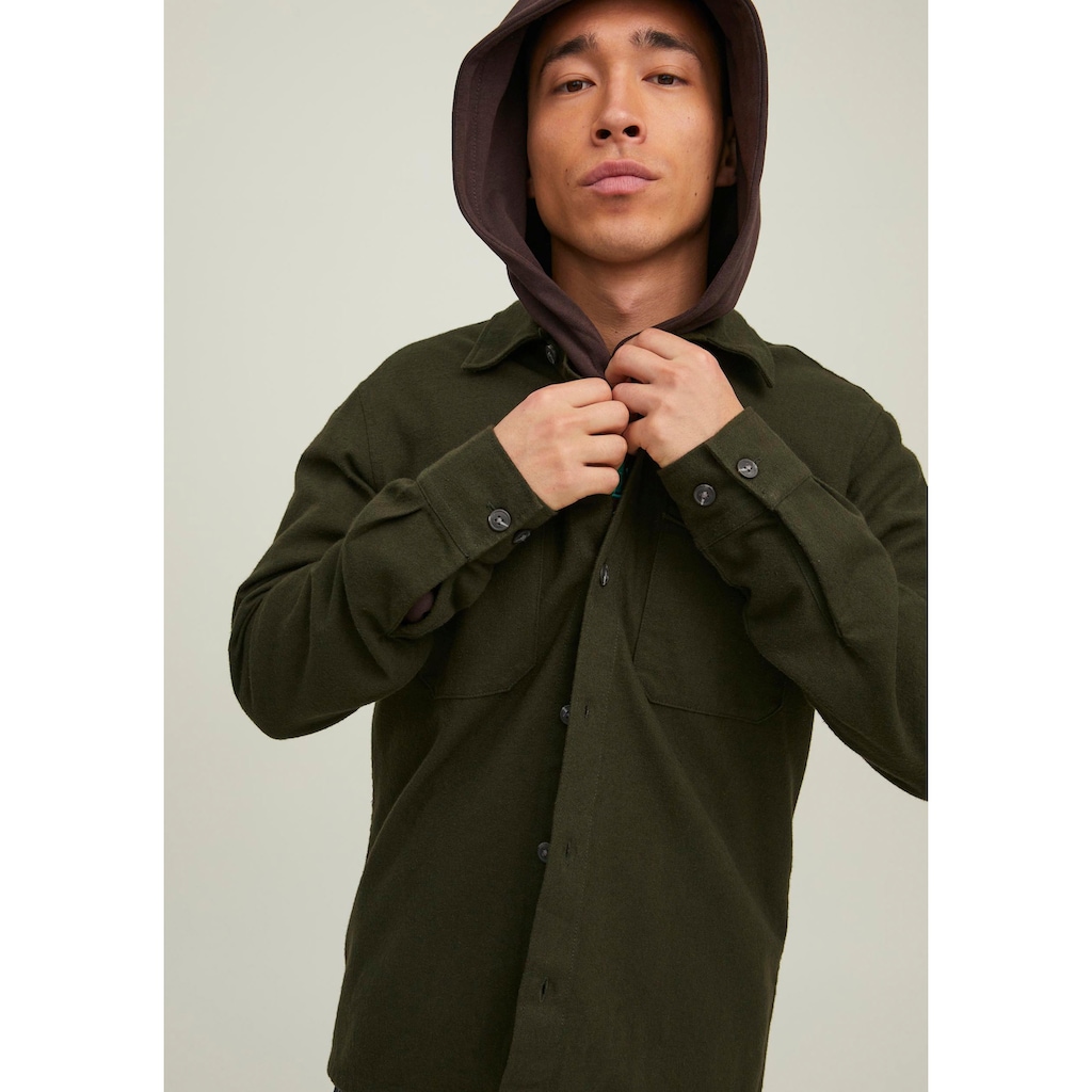 Jack & Jones Langarmhemd »JAY OVERSHIRT«