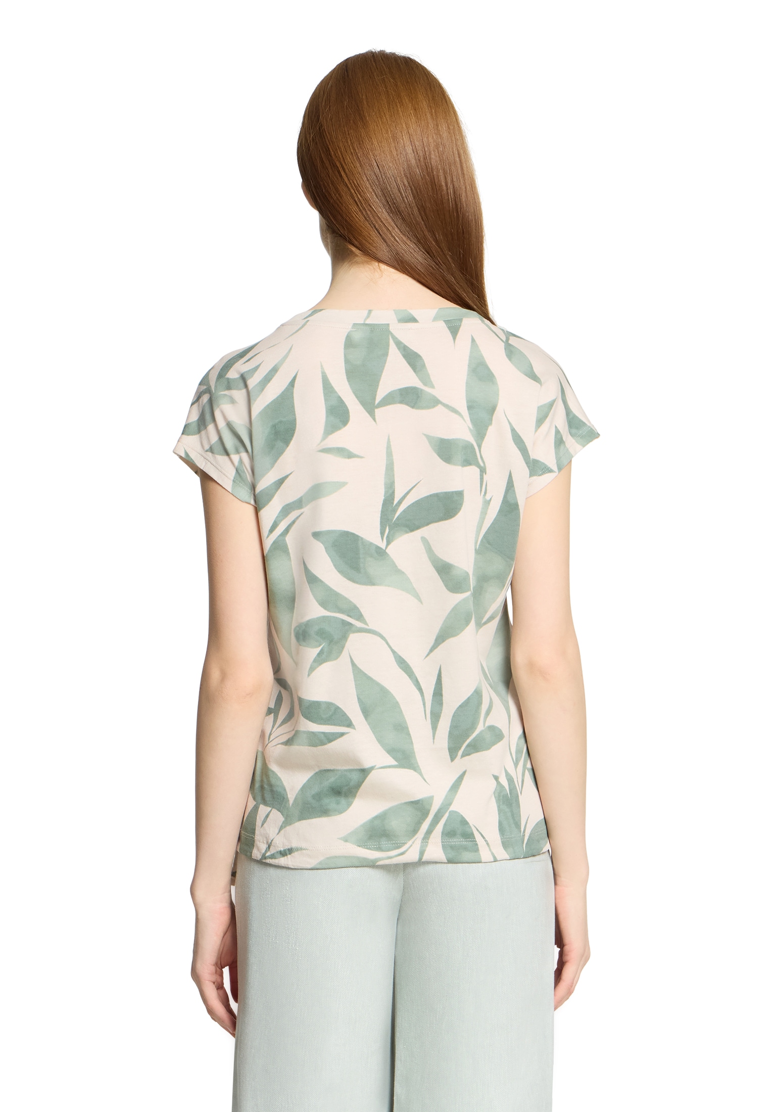 Betty&Co Rundhalsshirt »Casual-Shirt mit Tunnelzug«