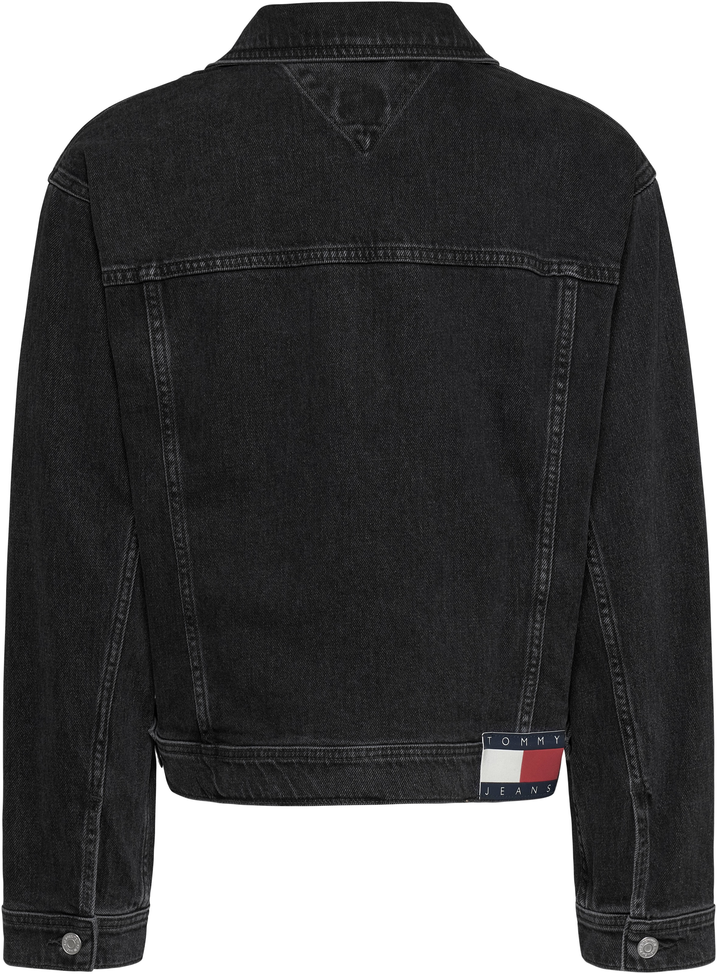Tommy Jeans Jeansjacke »MOM CLS JACKET CG4181«, mit Logpatch