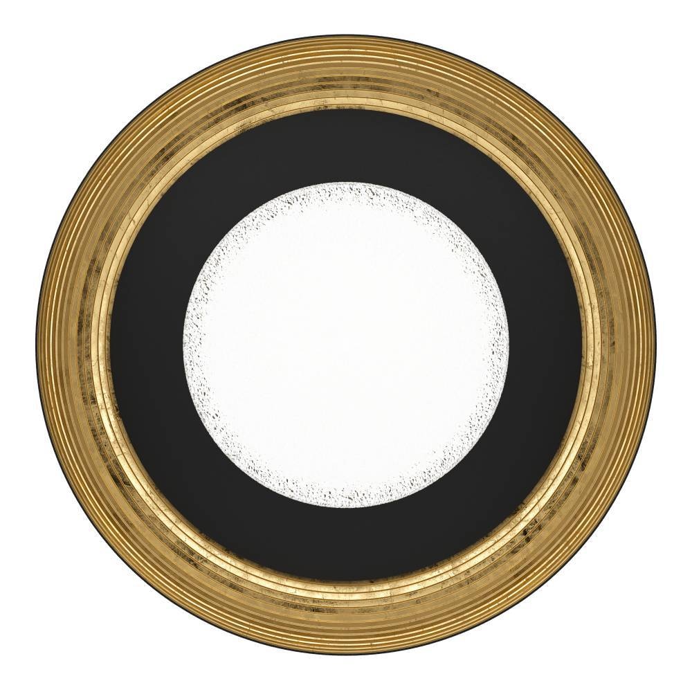 EGLO Deckenleuchte »CANICOSA 2 Deckenlampe, gold, schwarz, dimmbar, tuneable white, CCT«, 1 flammig, Leuchtmittel LED-Board | LED fest integriert, Farbtemperaturwechsel, Nachtlicht, Granille-Kristallen, Ø49,5cm