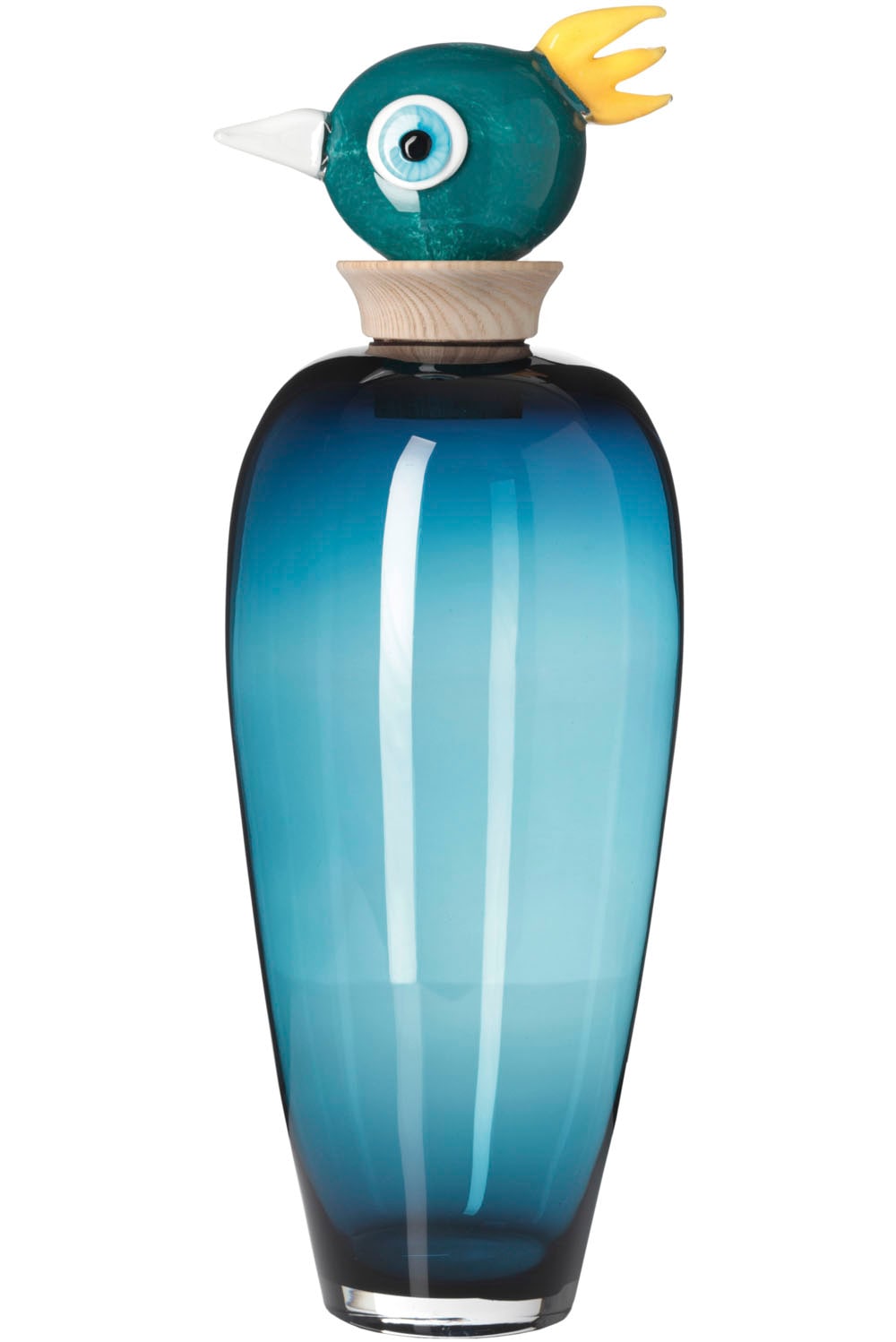 Bodenvase »PAPAGENO, Luigi, blau«, (1 St.), handgefertigte Vase aus Glas, Höhe ca. 60 cm