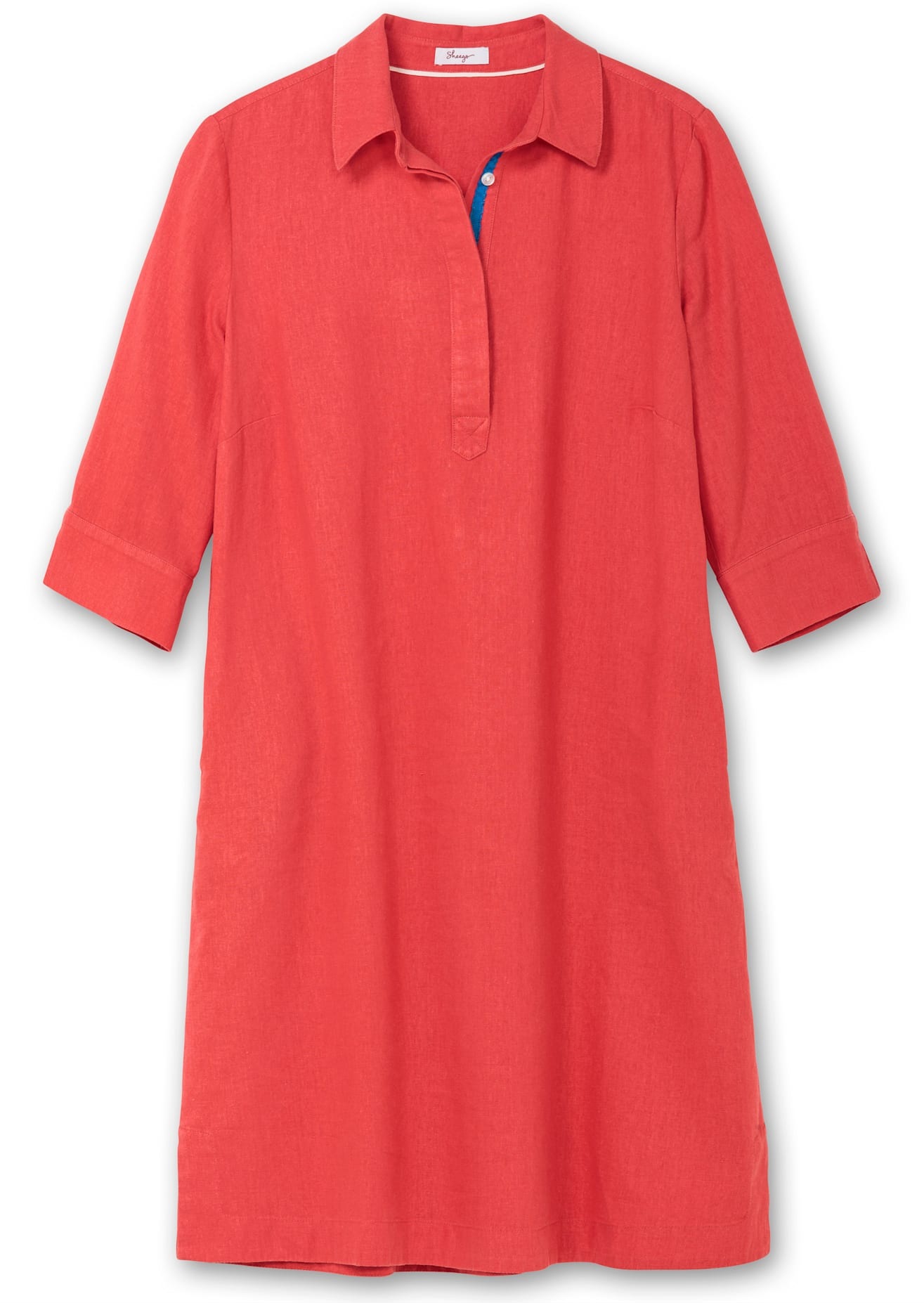 Sheego Sommerkleid »Blusenkleid« Eingrifftaschen