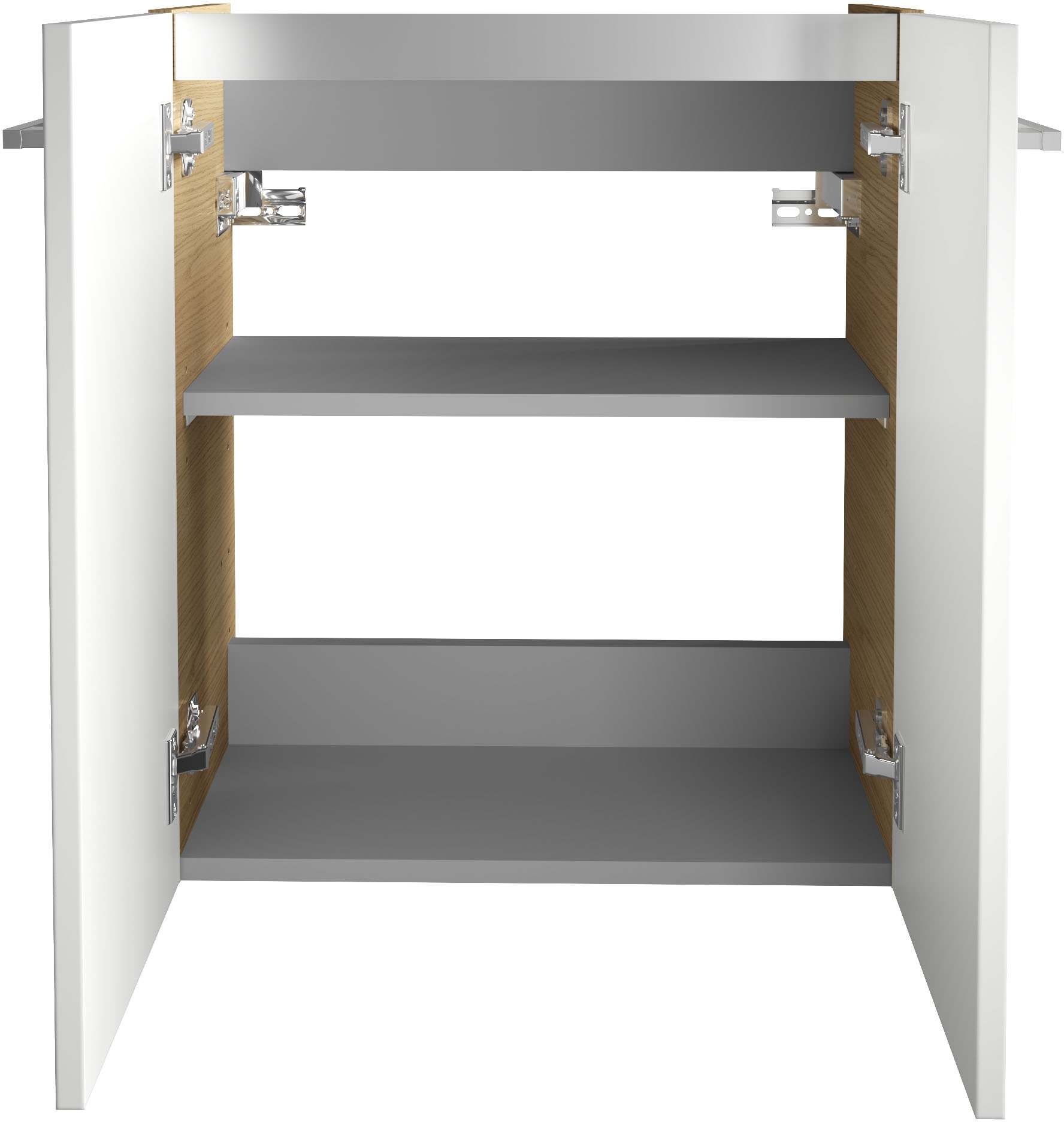 FACKELMANN Waschbeckenunterschrank »SBC«, Badmöbel für Gäste-WC, Breite ca. 55 cm