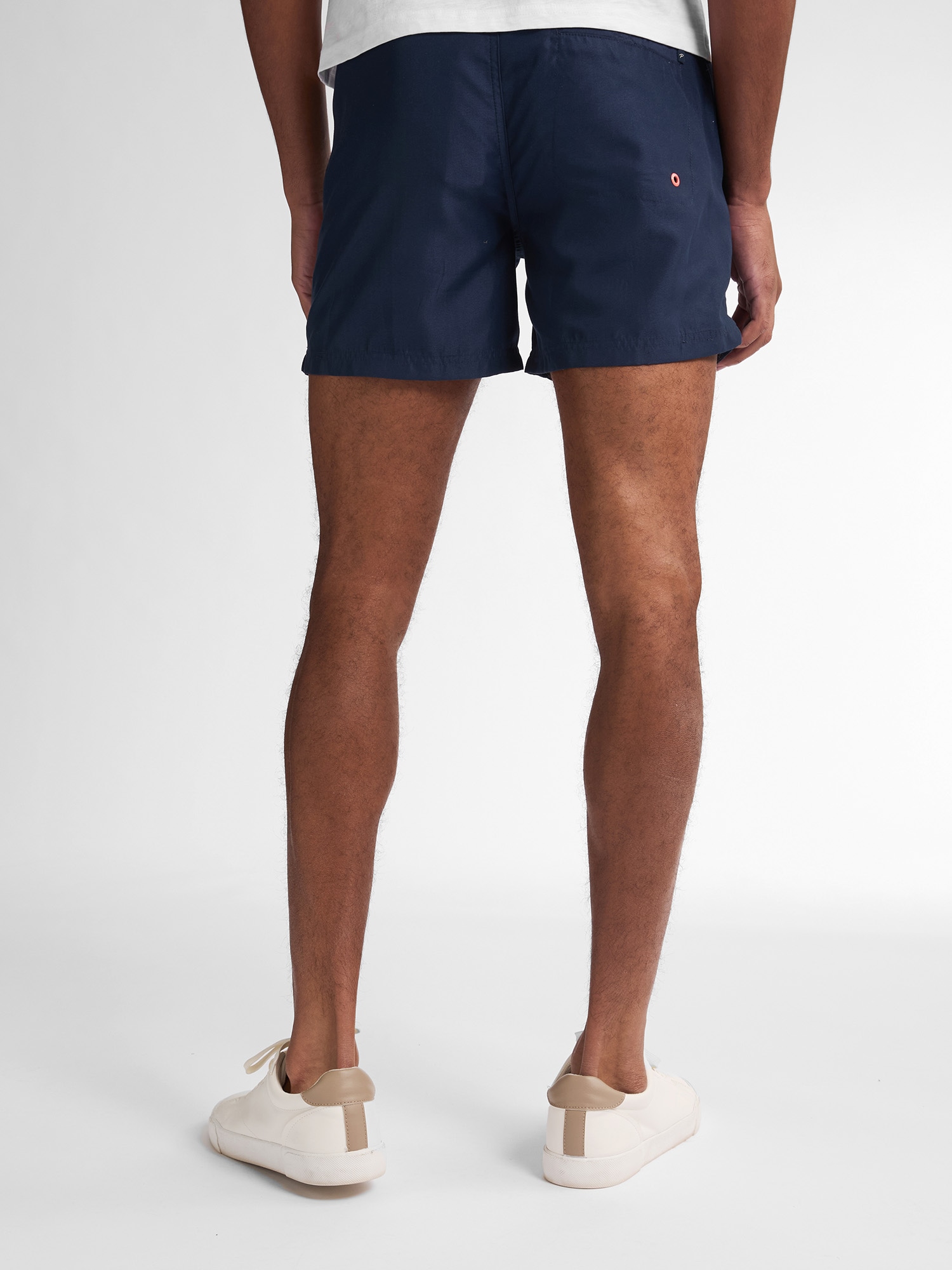 Petrol Industries Badehose mit kontrastfarbenem Kordelzug