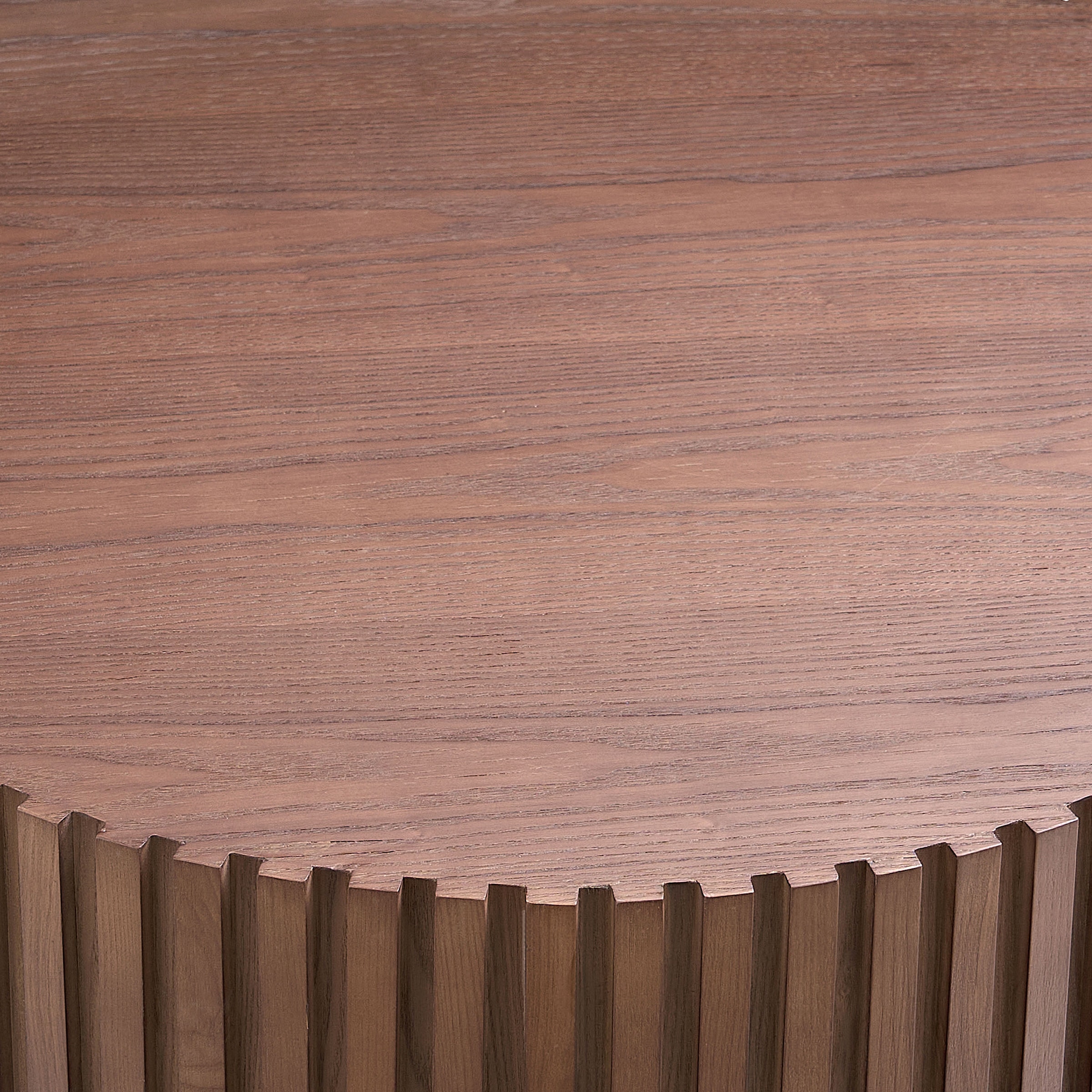 SalesFever Couchtisch 1 Stk. tlg. mit Massivholz-Lamellen