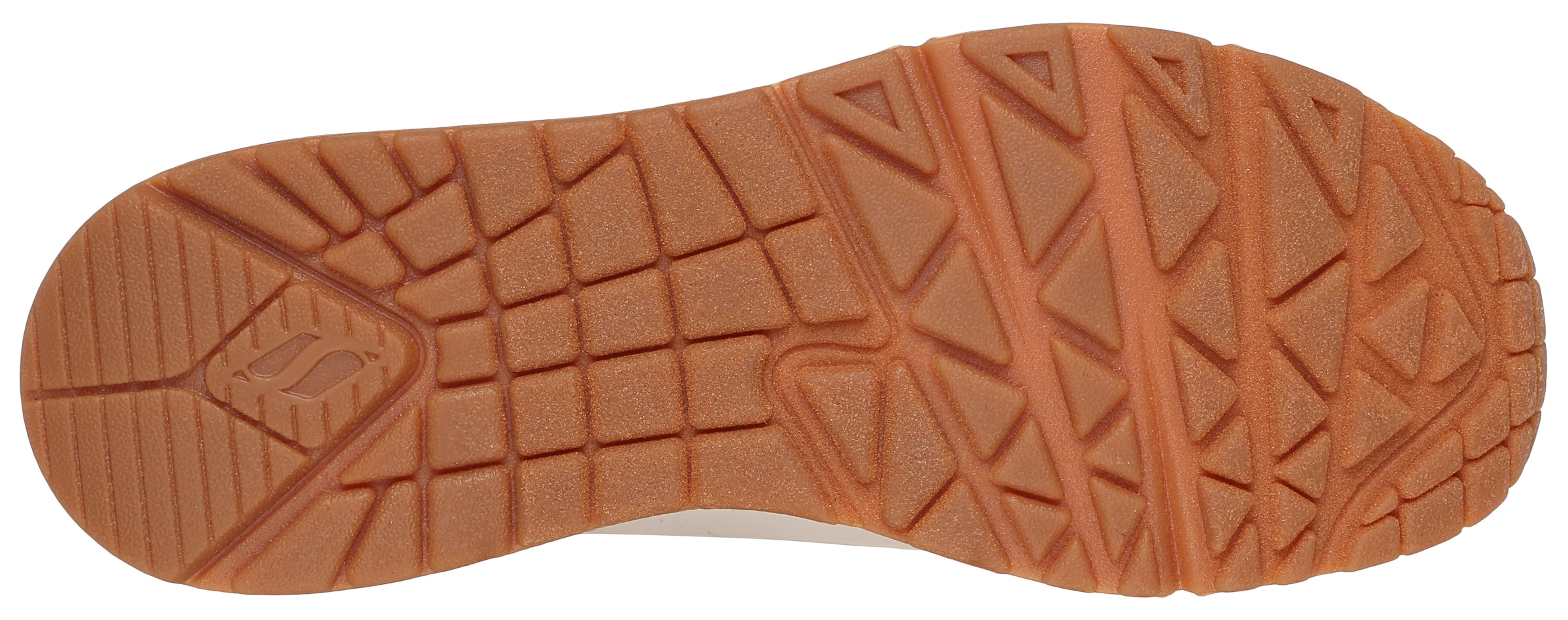 Skechers Sneaker »UNO GOLDEN AIR«, Freizeitschuh, Halbschuh, Schnürschuh mit Metallic-Einsatz