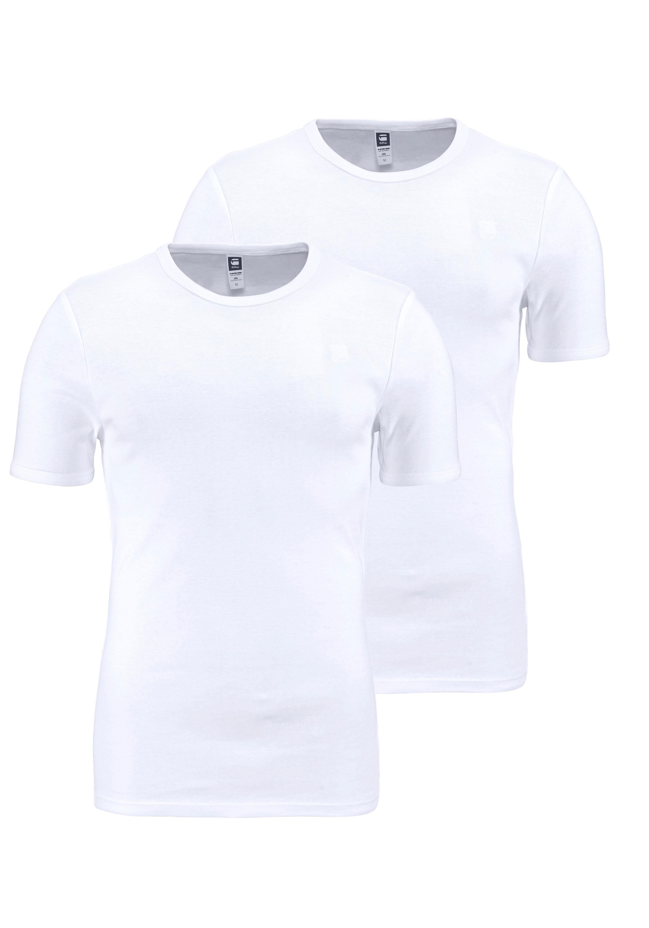 G-STAR T-Shirt, (Packung, 2er-Pack)