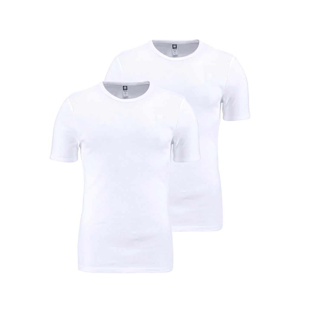 G-Star RAW T-Shirt, (Packung, 2er-Pack)