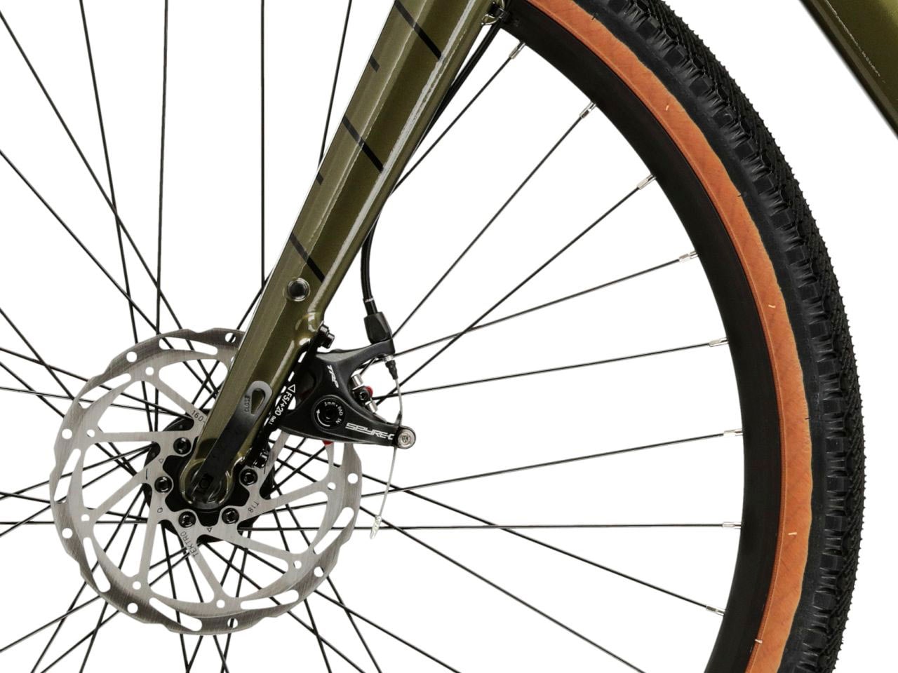 Kross E-Bike »E-Gravel Bike Esker Hybrid 2.0 28" khaki«, 11 Gang, microSHIFT, Advent X M6205, Heckmotor 250 W, Pedelec, Elektrofahrrad für Herren