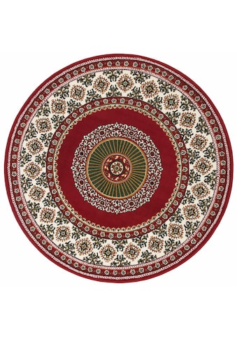 Home affaire Teppich »Shari«, rund, 7 mm Höhe, Orient-Dekor, mit Bordüre, Teppich,... kaufen