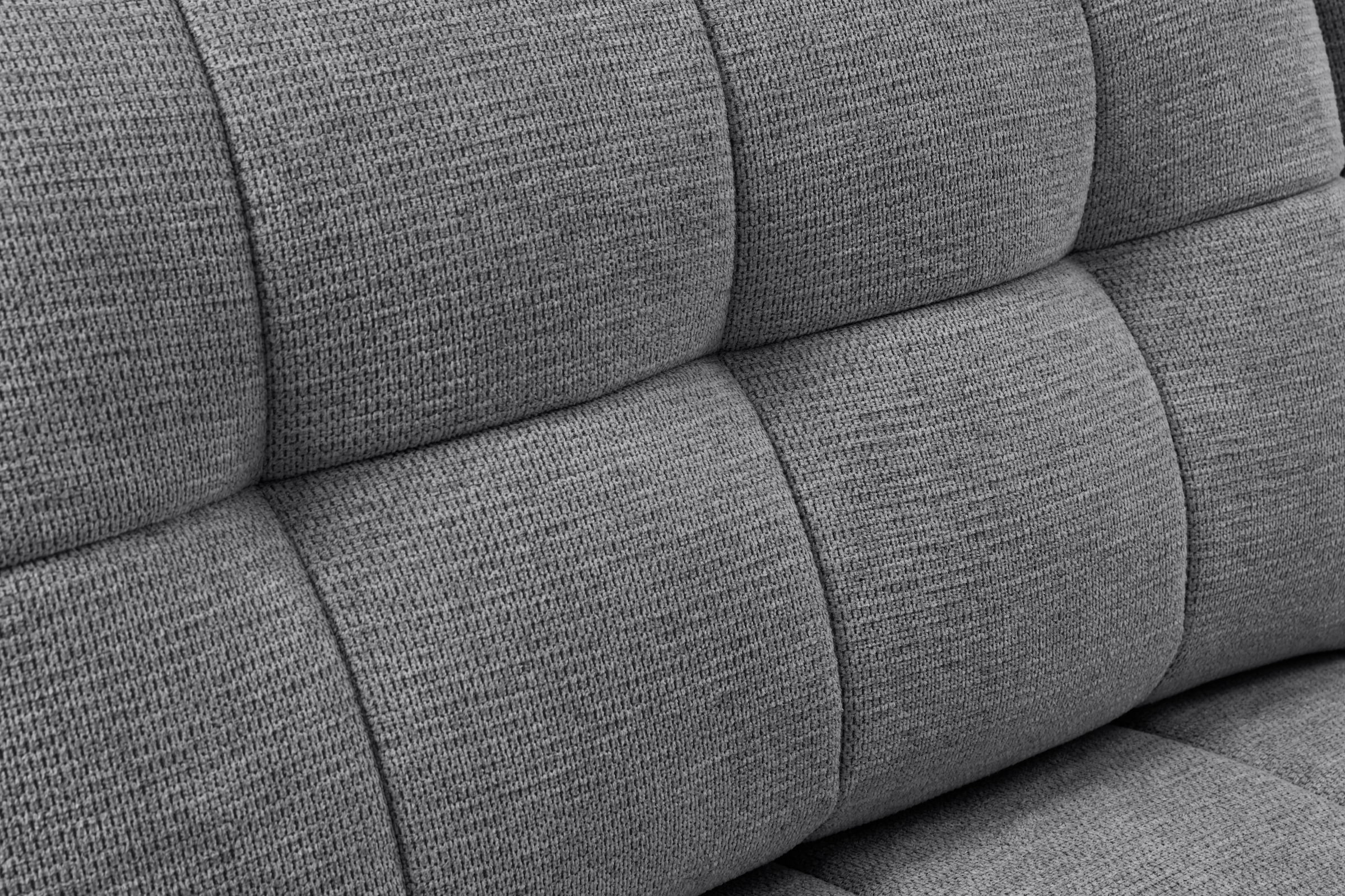 INOSIGN Ecksofa »DENIO 3-Sitzer, L-Form (Breite 209cm), elektr. Relaxfunktion, USB-A/C« Liegefunktion durch Recliner, Federkernpolsterung