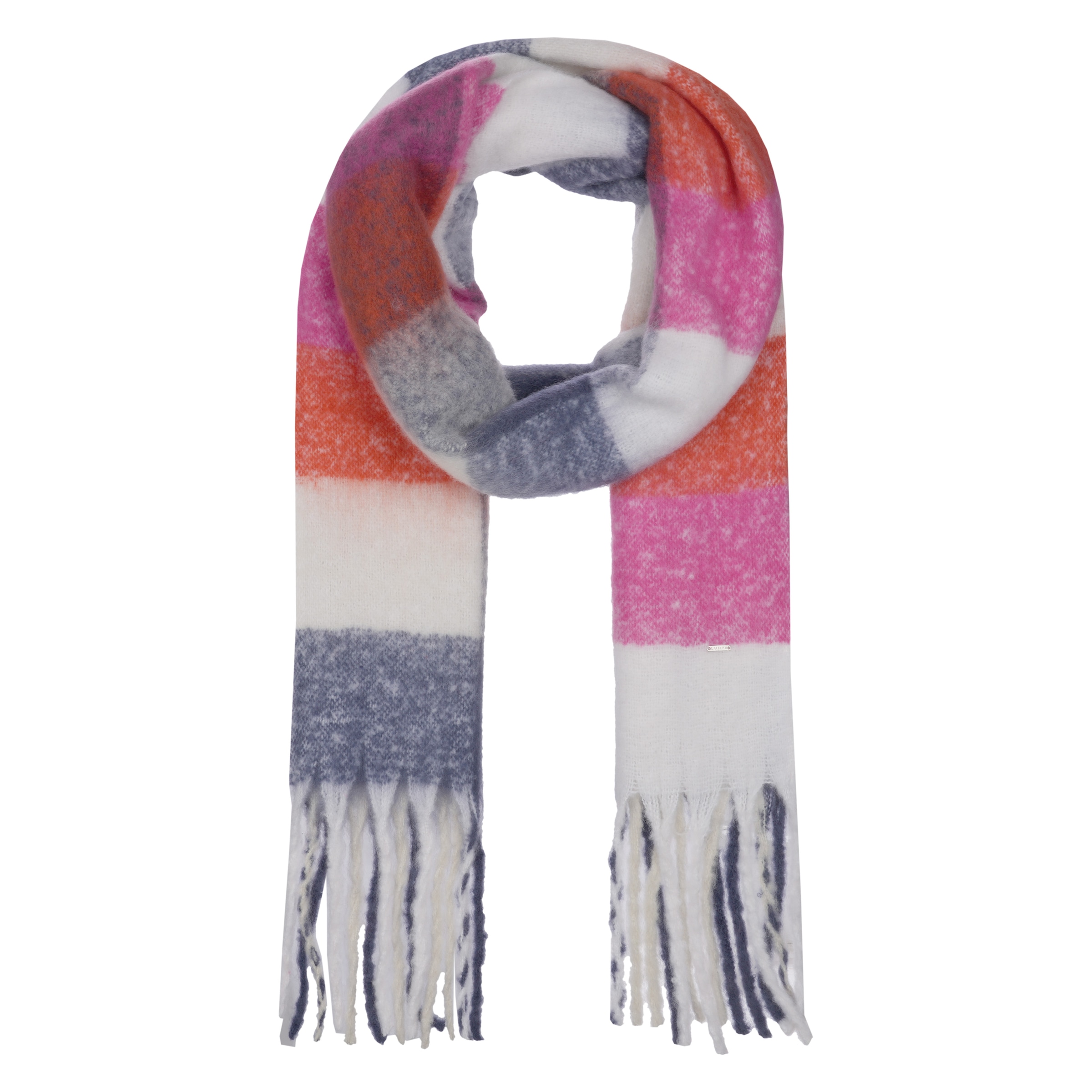 Luhta Schal »LUHTA NAANJOKI« 1 Stk. für Erwachsene, mit Fransen, mit Logo-Label, sportlicher Stil