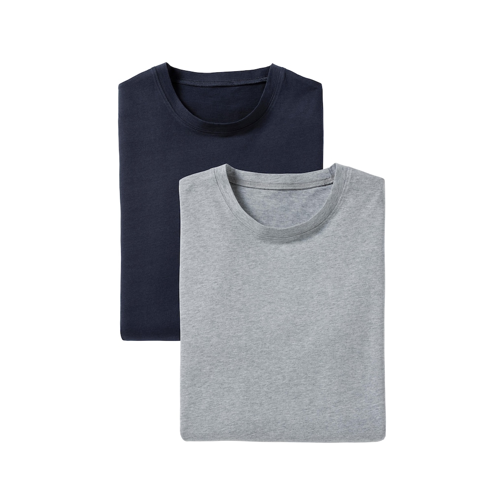 Bench. T-Shirt, (2er-Pack), Basic in uni