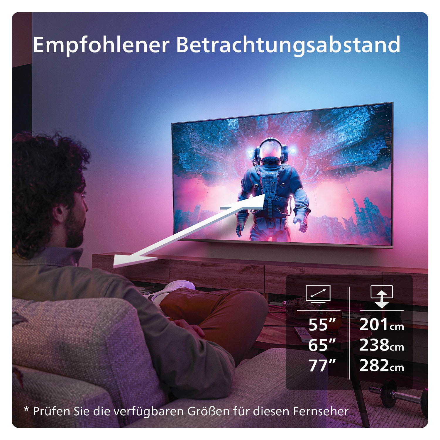 Philips OLED-Fernseher »77OLED909/12«, 4K Ultra HD, Google TV-Smart-TV