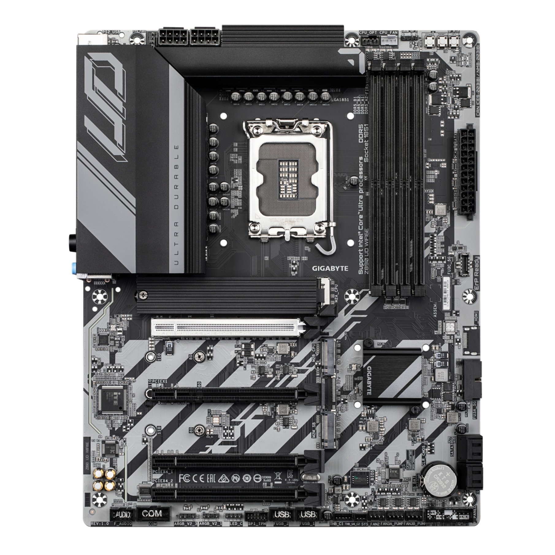 Gigabyte Mainboard »Z890 UD WIFI6E Mainboard - Unterstützt Intel Core Ultra«