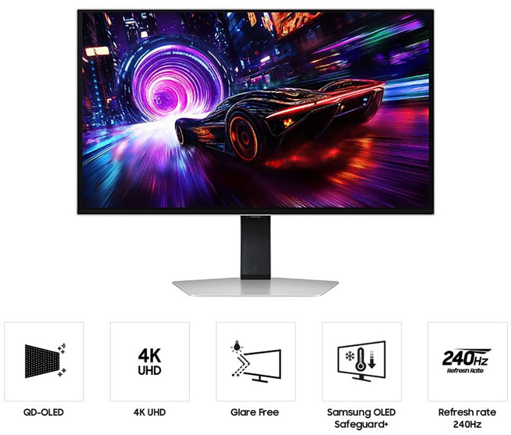 Samsung OLED-Monitor »S32FG810SU« 80 cm/32 ″  3840 x 2560 px 0,03 Reaktionszeit 240 Hz