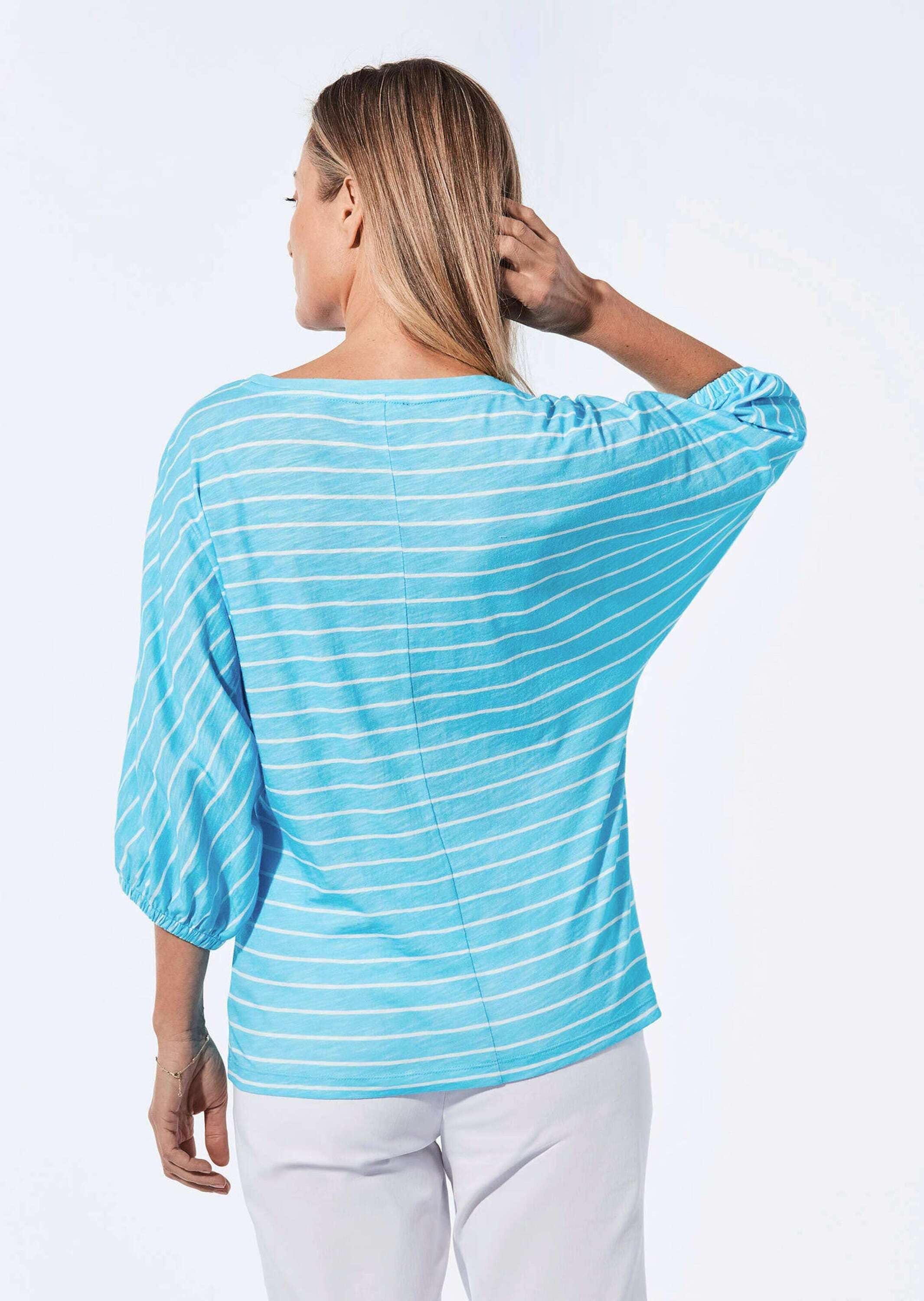 GOLDNER Kurzarmshirt »Shirt Shirt aus Effektgarn«