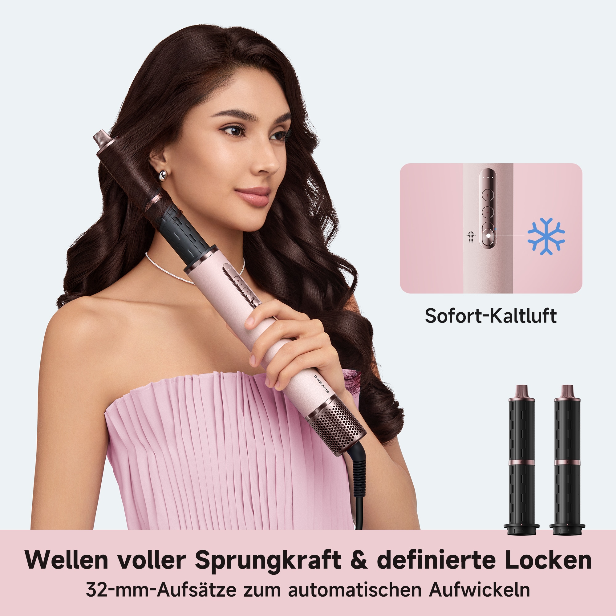 Dreame Haarstyler »AirStyle Era« Hitzeschutz, Glättungsdüse, Ionen
