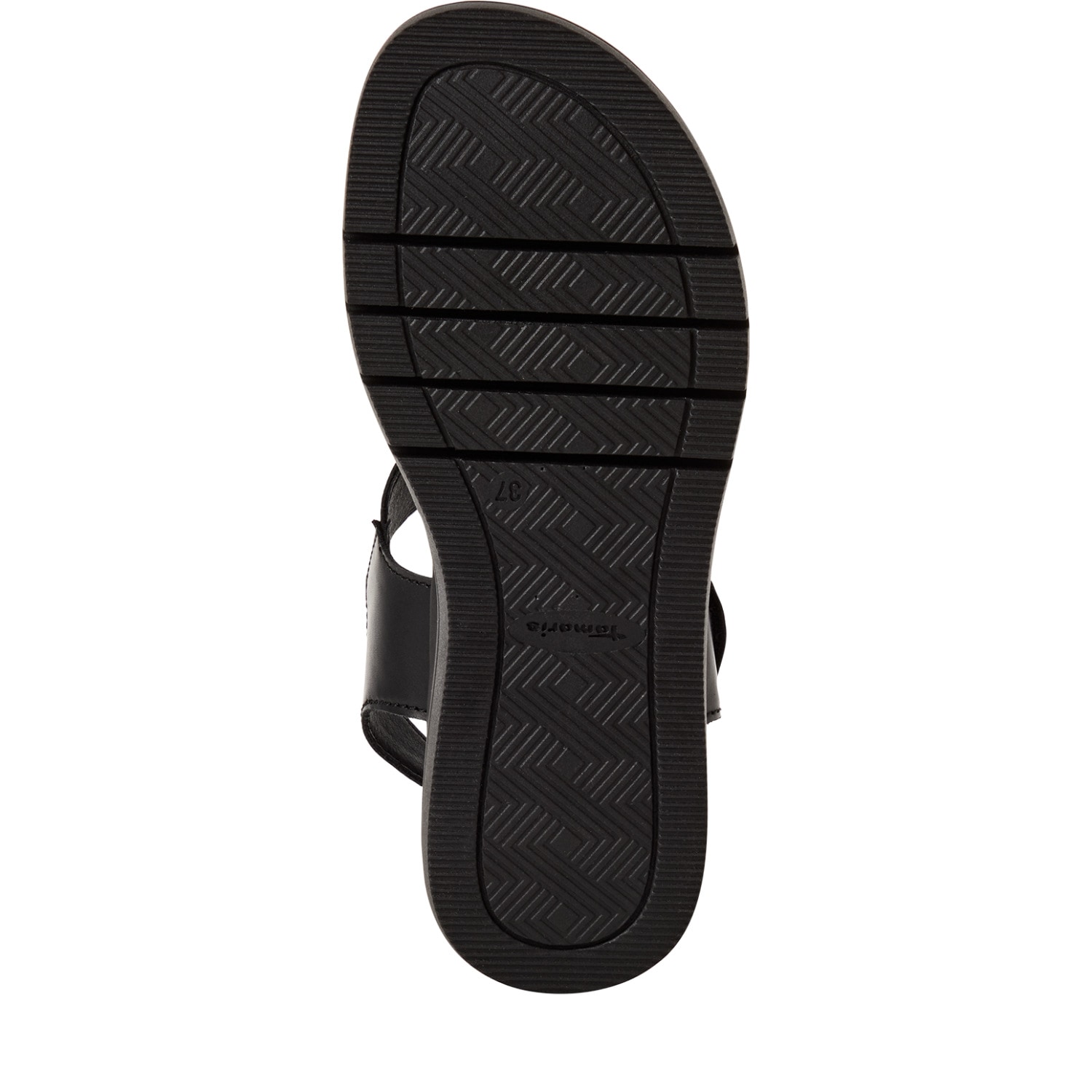Tamaris Sandalette  Plateau, Riemchensandale, Sommerschuh mit Logoschriftzug