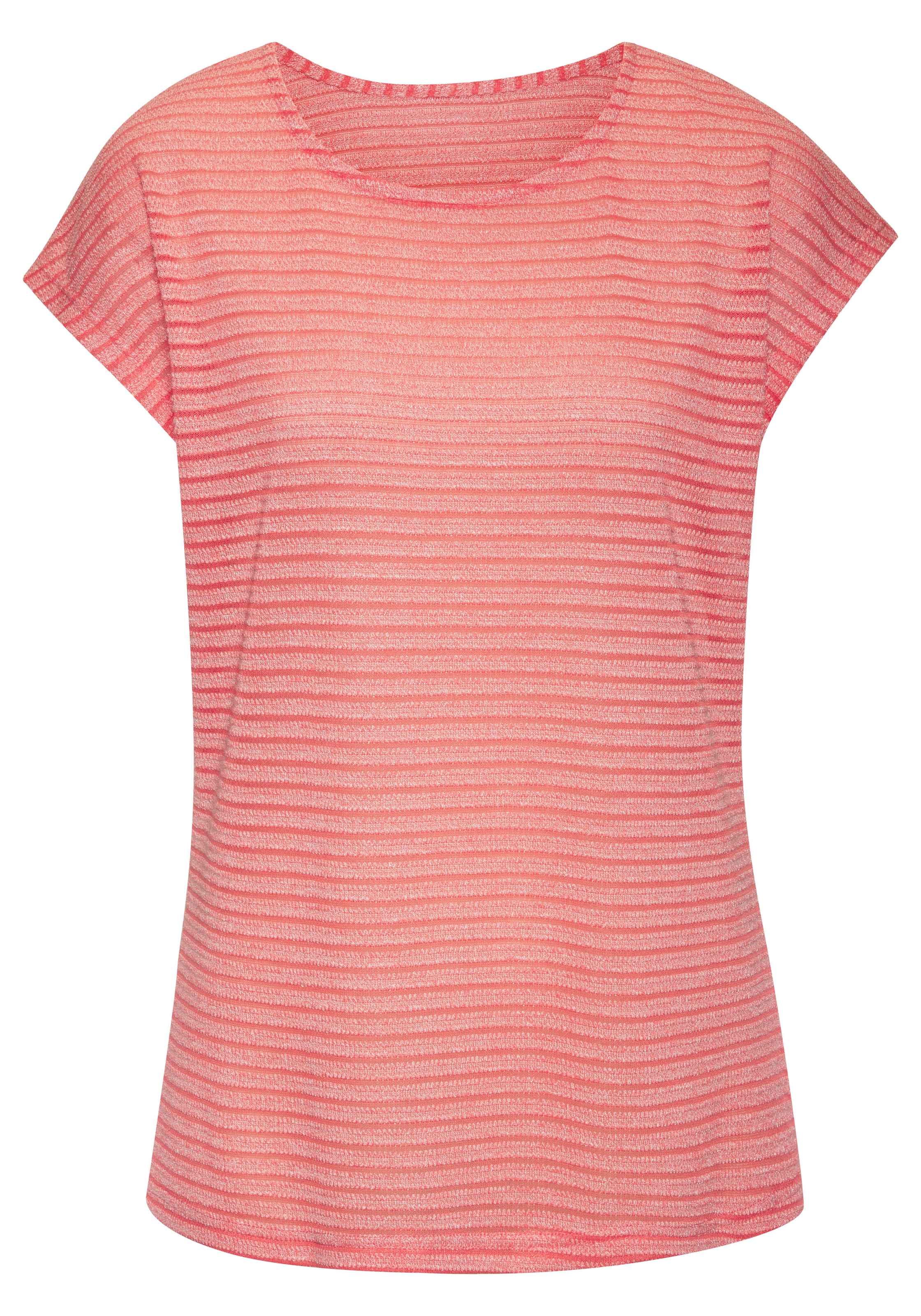 Vivance Kurzarmshirt »mit Streifenoptik« 2er-Pack,  aus luftiger Viskose-Qualität
