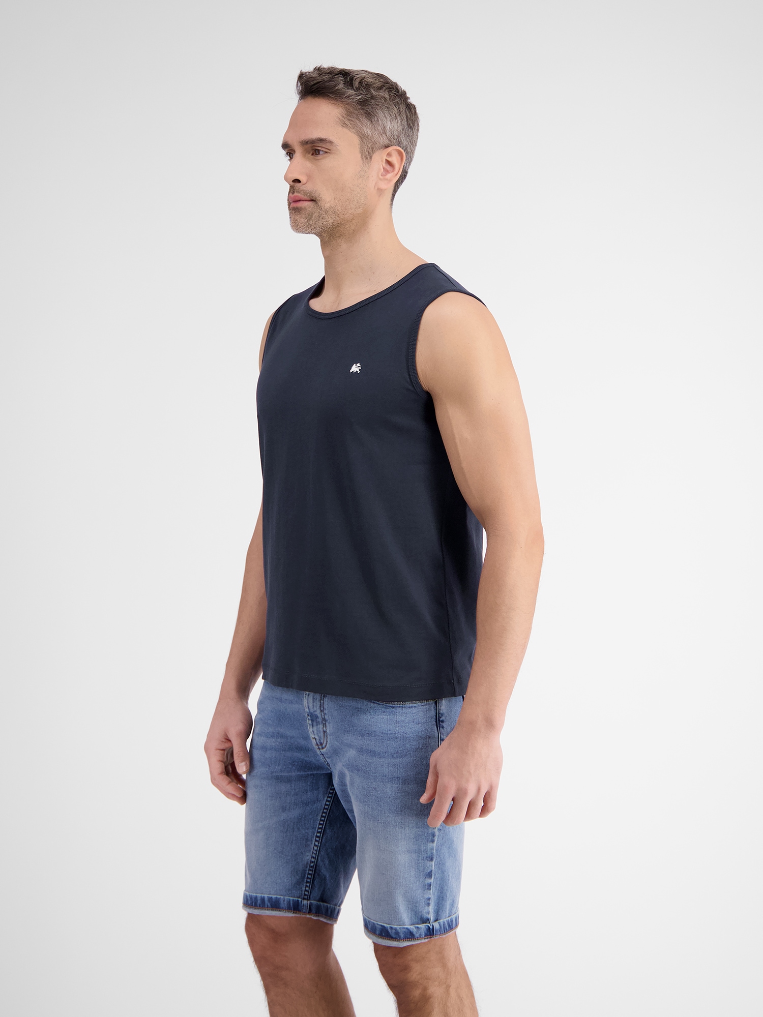 LERROS Muskelshirt »LERROS Unifarbenes Tanktop für Herren«