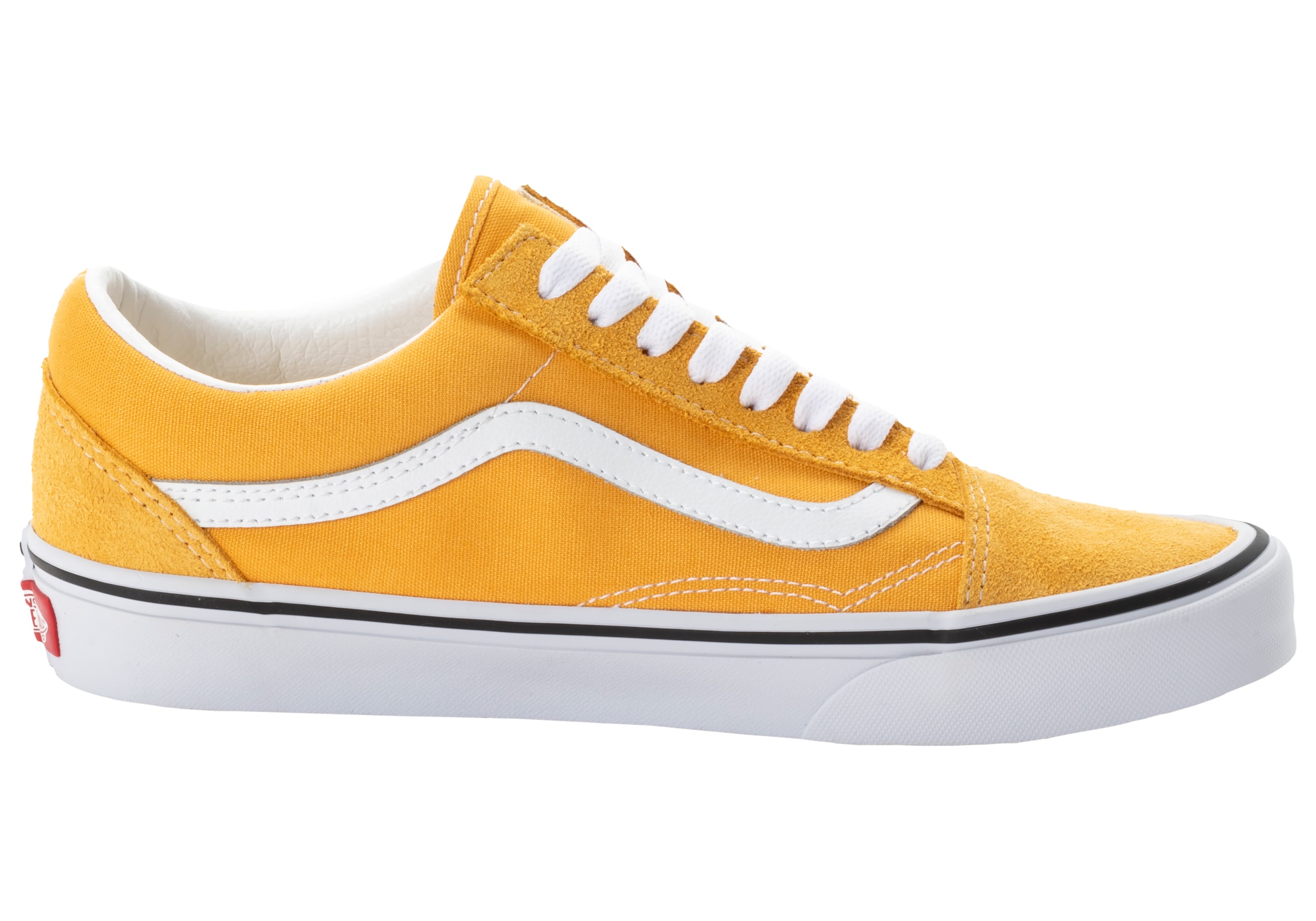 Vans Sneaker »Old Skool«, mit kontrastfarbenem Logo an der Ferse