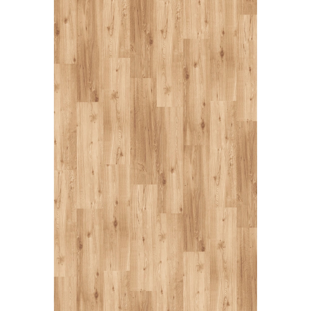 Infloor Teppichfliese »Velour Holzoptik Eiche natur«, rechteckig, 14 Stück, 4 m², 25 x 100 cm, selbsthaftend, für Stuhlrollen geeignet