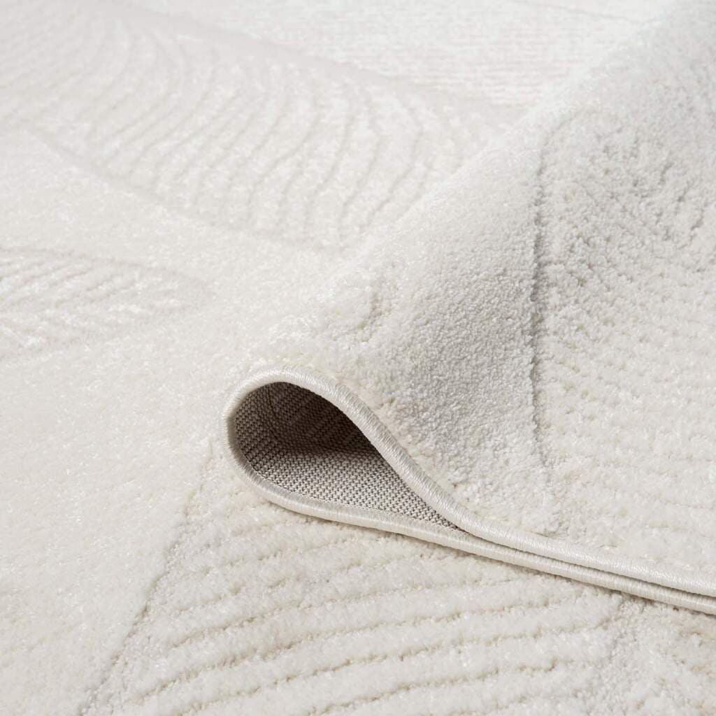 Carpet City Teppich »LOUNGE 0629« rechteckig 15 mm Höhe Kurzflor-Teppich Modern, Hoch-Tief-Struktur, Wohnzimmer, Schlafzimmer