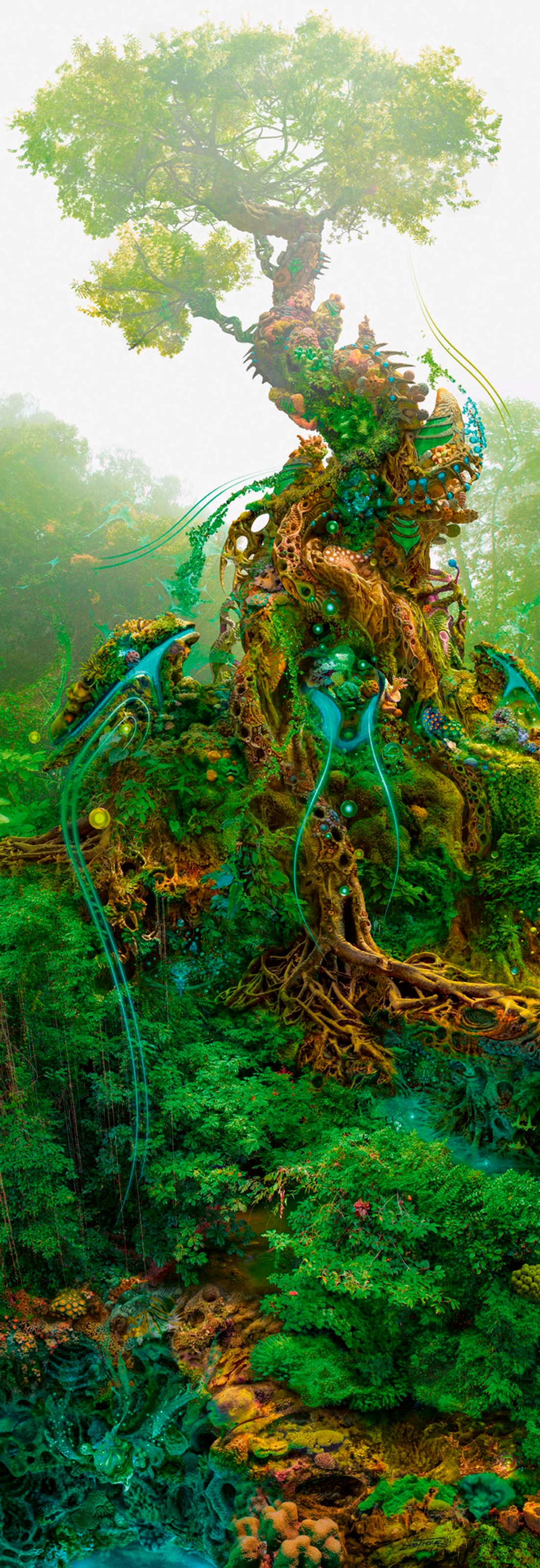 HEYE Puzzle »Cyanide Tree, Enigma Trees«, Made in Germany