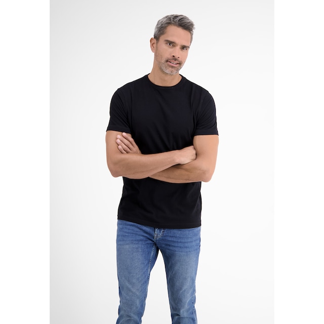 LERROS T-Shirt »LERROS Doppelpack T-Shirt Rundhals in Premium  Baumwollqualität« bei ♕