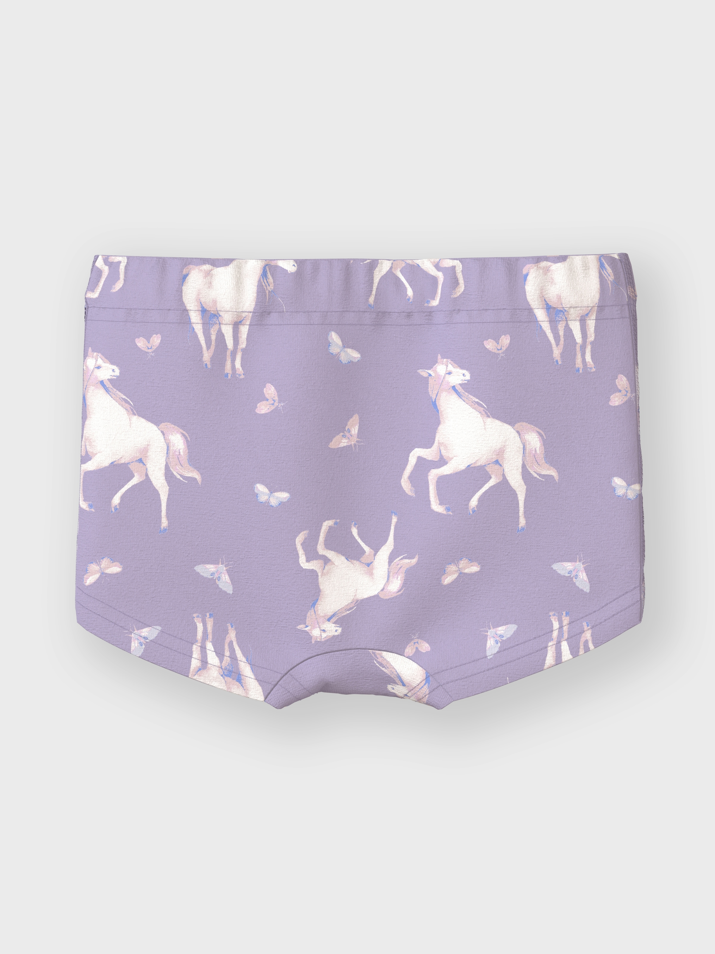 Name It Panty »NMFTIGHTS 3P PASTEL LILAC HORSE NOOS«, (Packung, 3 St.)