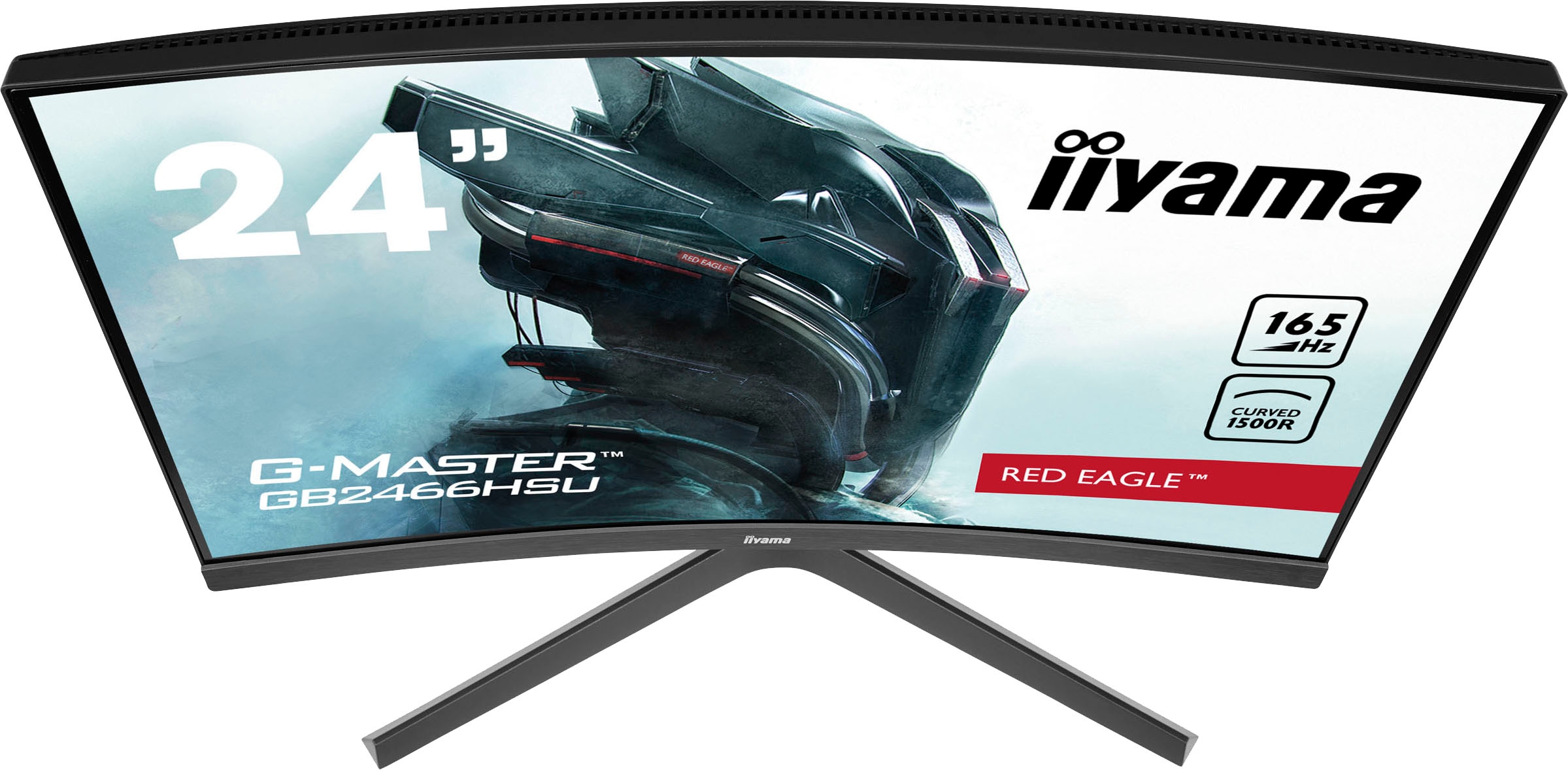 Iiyama Gaming-Monitor »G-MASTER GB2466HSU-B1«, 60 cm/24 Zoll, 1920 x 1080 px, Full HD, 1 ms Reaktionszeit, 165 Hz