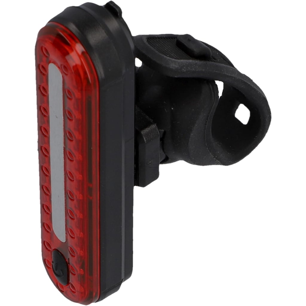 FISCHER Fahrrad Fahrradbeleuchtung »LED-Akku Bremslicht Stableuchte«, (2, mit Rücklicht)