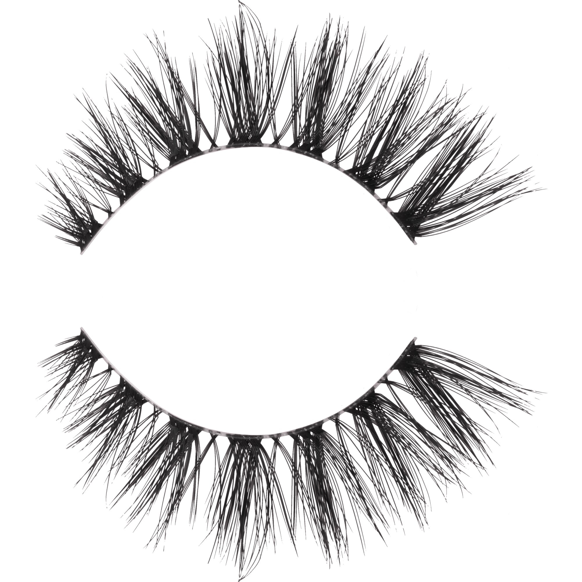 Essence Bandwimpern »what the fake! false lashes«, (Set, 3 tlg.), 3-tlg., Wiederverwendbar