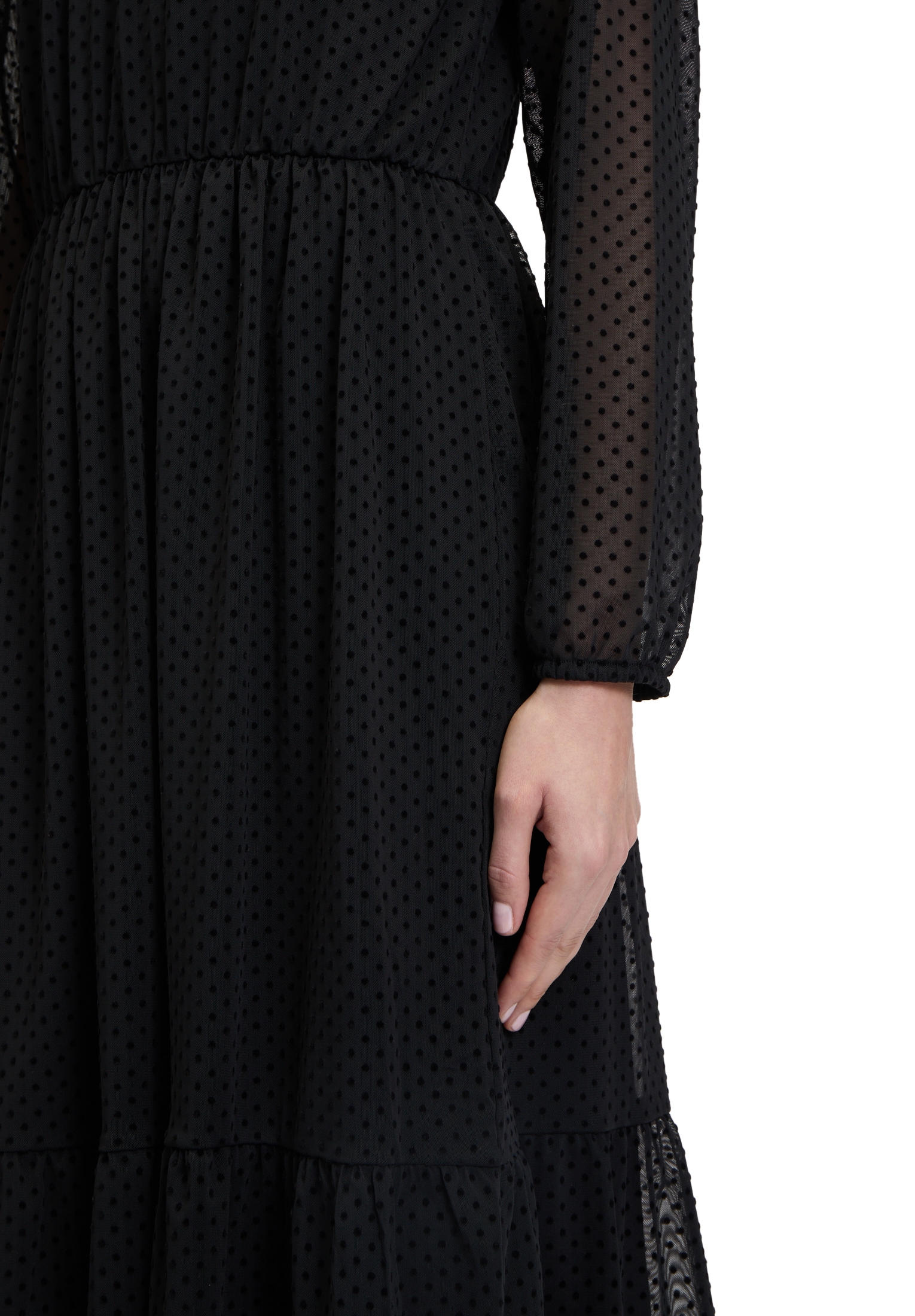 Betty&Co Midikleid »Stufenkleid langarm«