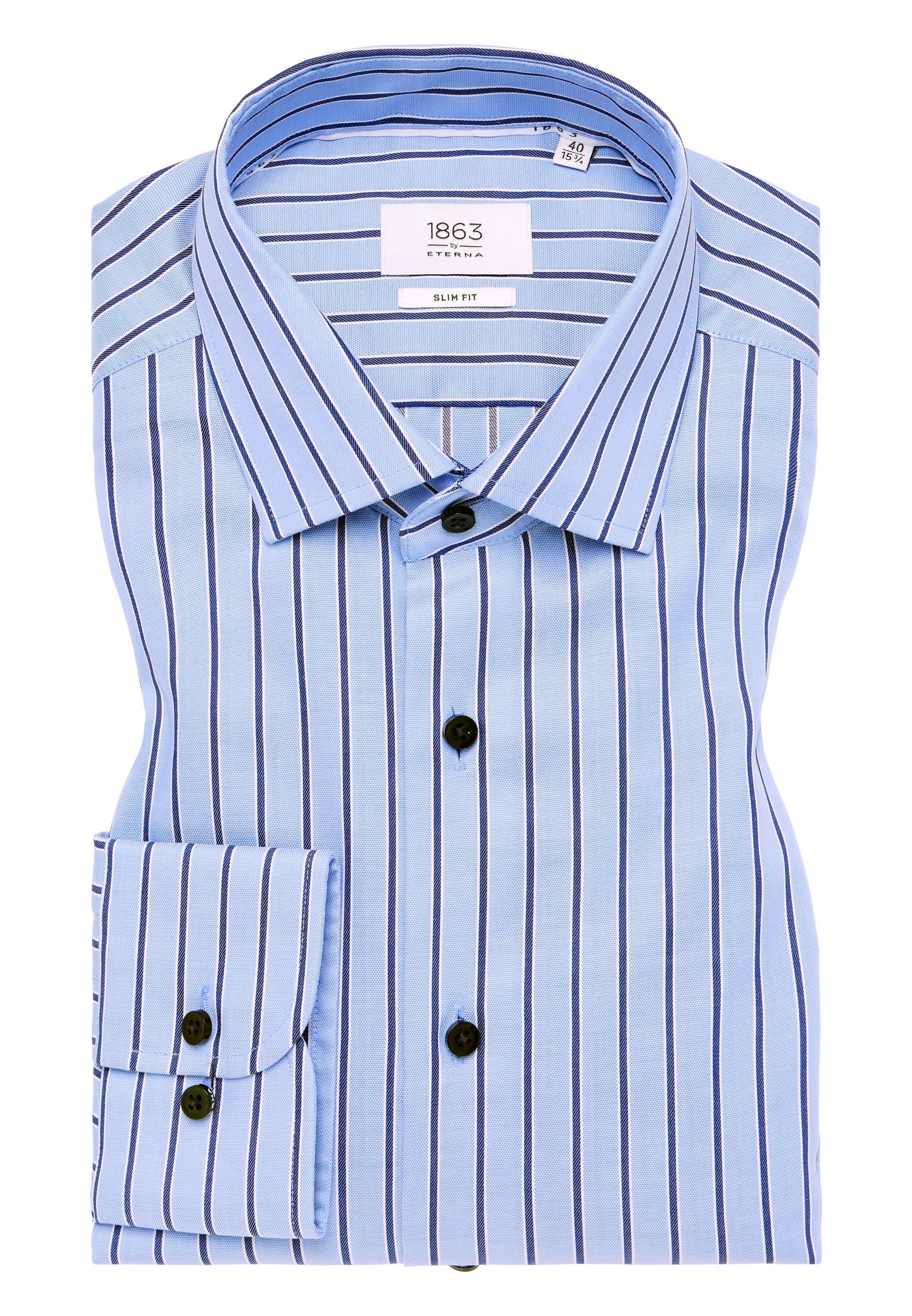 Eterna Langarmhemd »SLIM FIT«, NON IRON (bügelfrei)