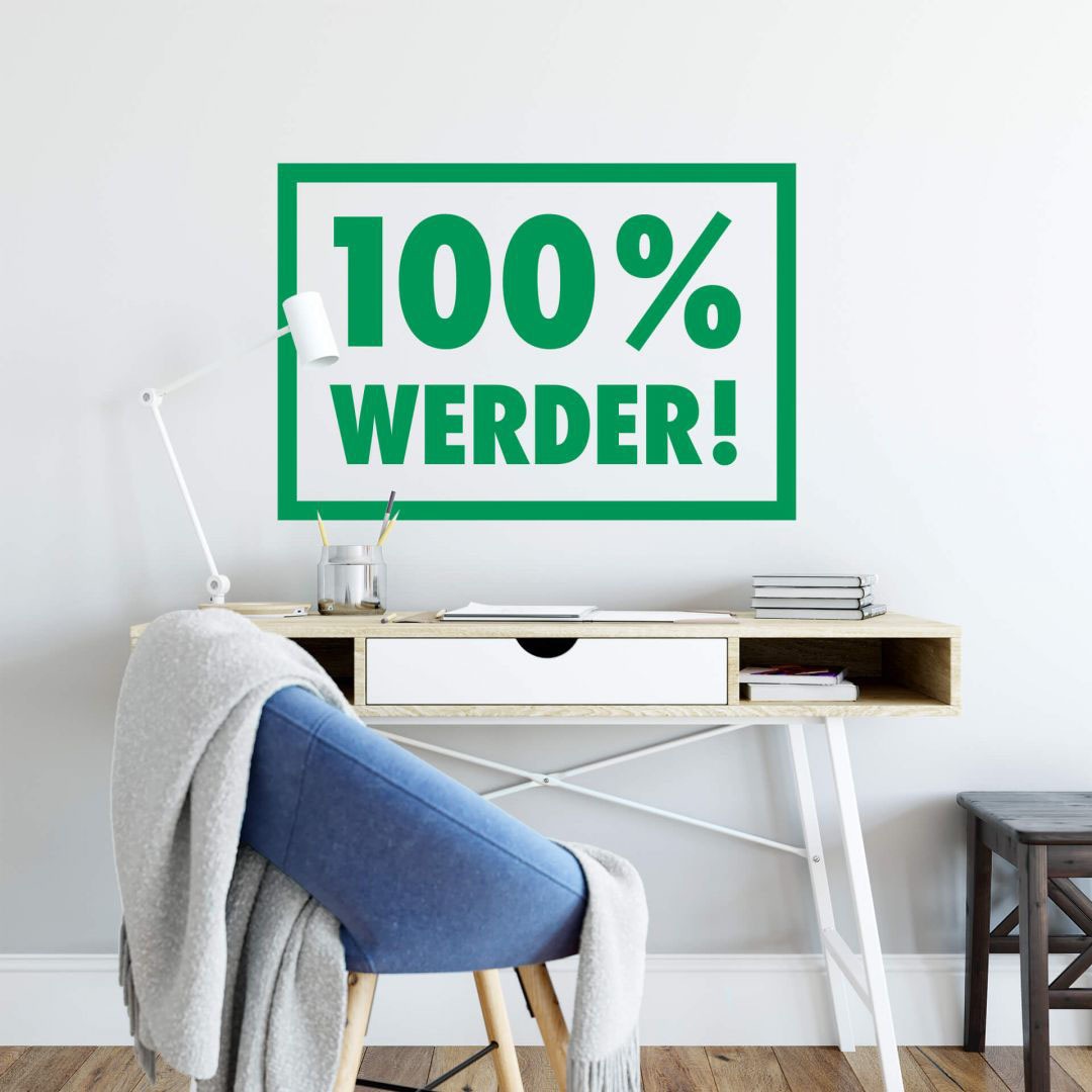 Wall-Art Wandtattoo »Werder St.) Bremen Rechnung (1 100%«, auf kaufen