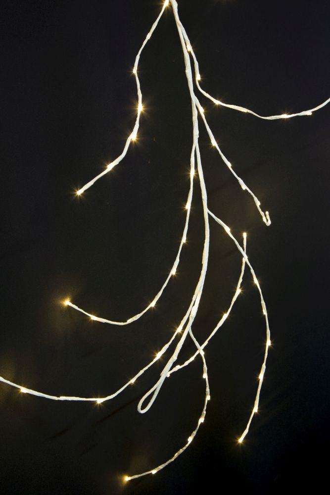KONSTSMIDE LED-Lichterkette »Weihnachtsdeko aussen«, variabel warm Raten Lichterkranz/Lichtergirlande, weiße Dioden als auf weiß, bestellen 240
