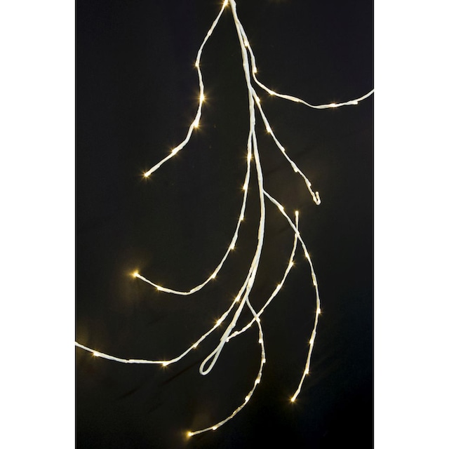 KONSTSMIDE warm bestellen Raten weiß, weiße Lichterkranz/Lichtergirlande, als »Weihnachtsdeko 240 auf variabel LED-Lichterkette Dioden aussen«,