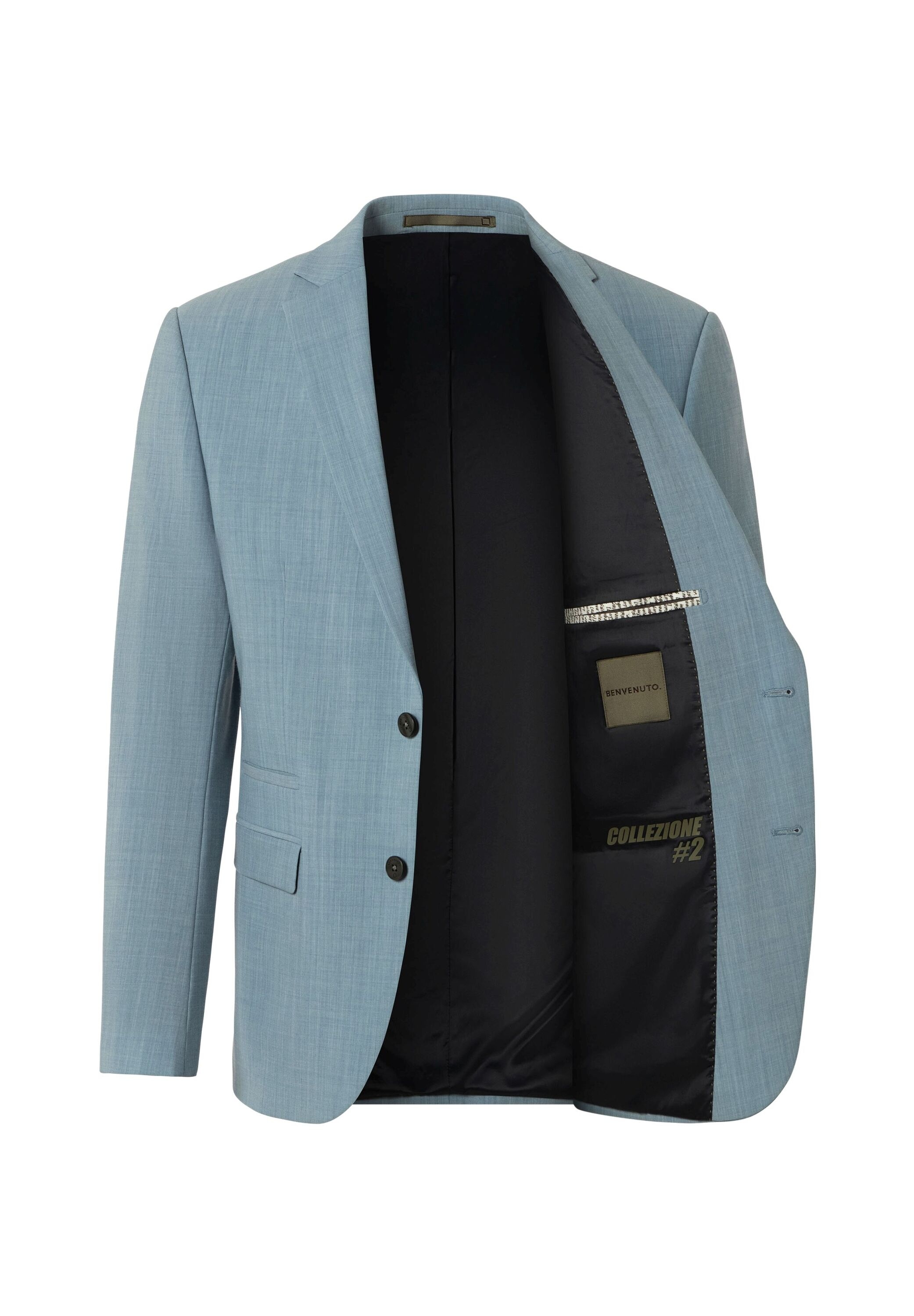 BENVENUTO. Anzug »SALVI Iago« 2 tlg. slim fit mit 4-Knopf Manschette
