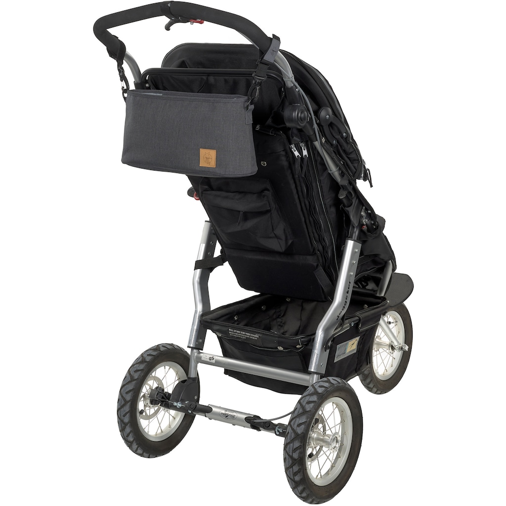 LÄSSIG Kinderwagen-Tasche »Glam, Goldie, anthracite«