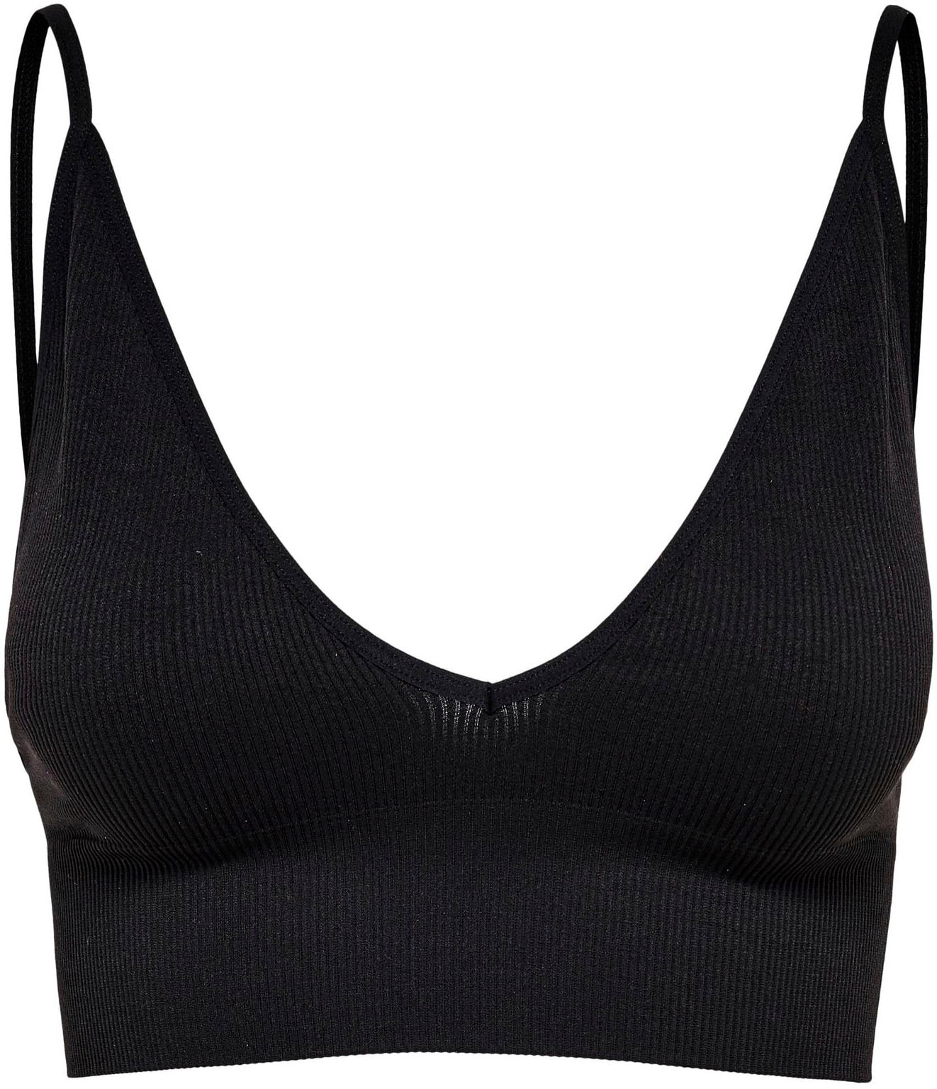 ONLY bustier »ONLVICKY RIB SEAMLESS V-NECK TOP NOOS«