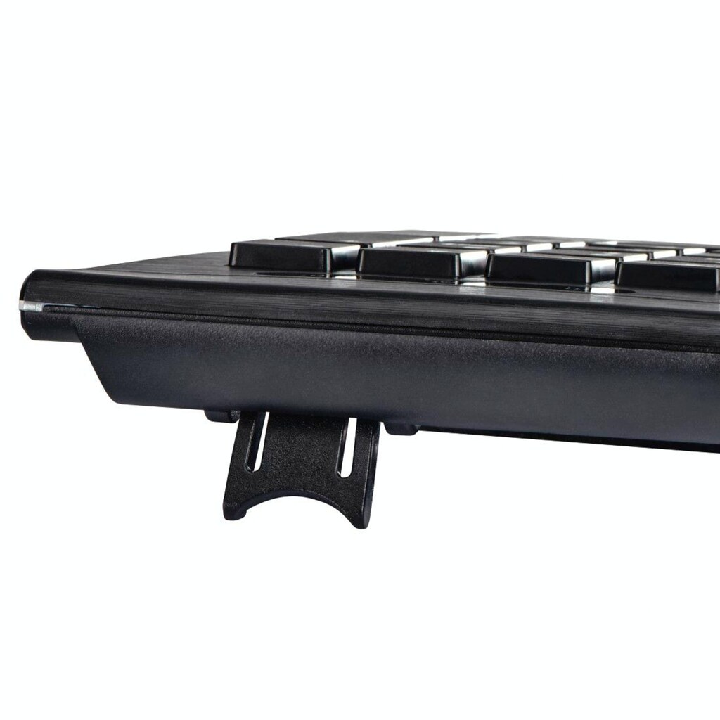 Hama Tastatur »Multimedia Tastatur Anzano mit seitlichen Leuchtstreifen kabelgebunden«