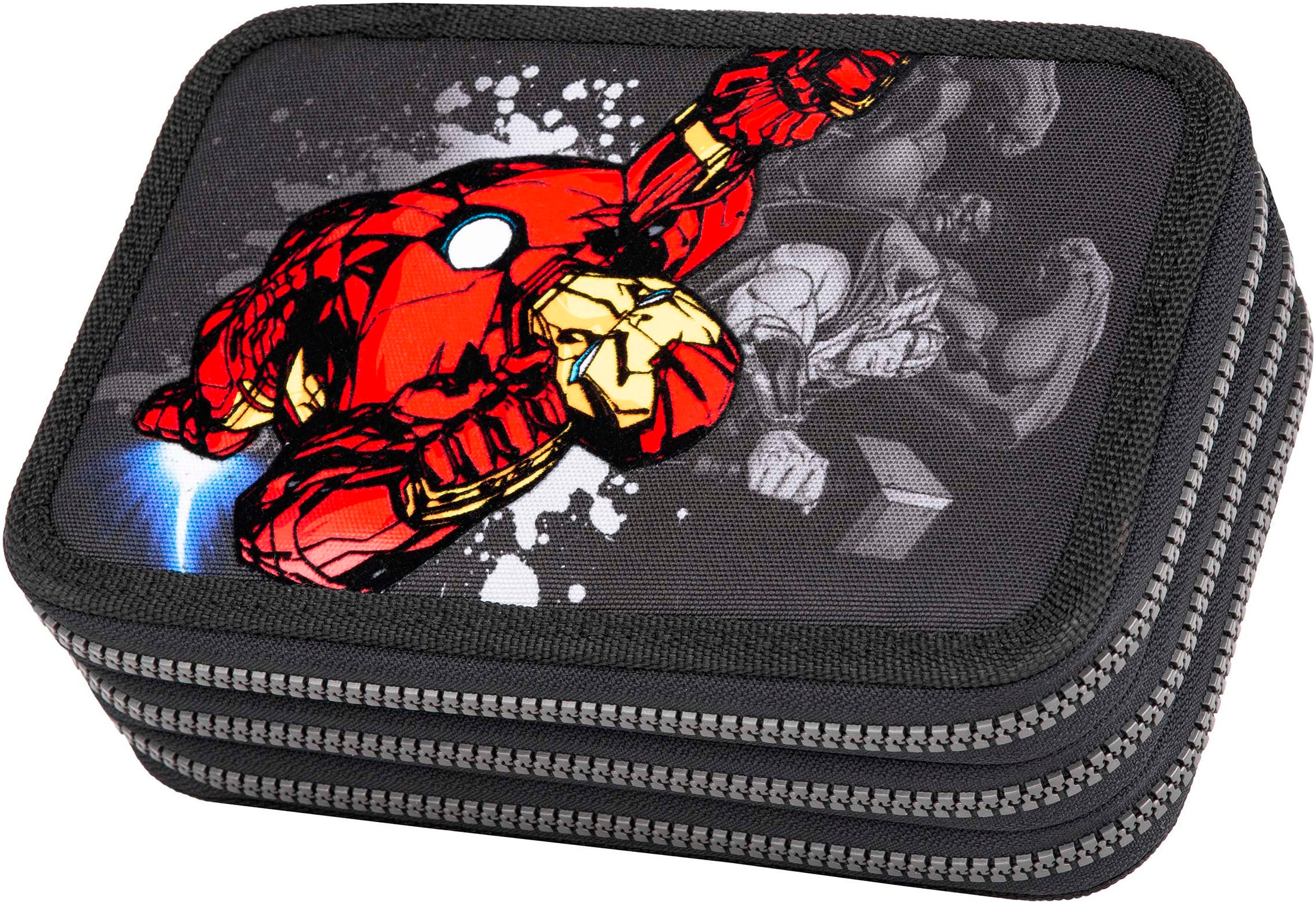 CoolPack Federmäppchen »Etui, Marvel, Avengers«, befüllt