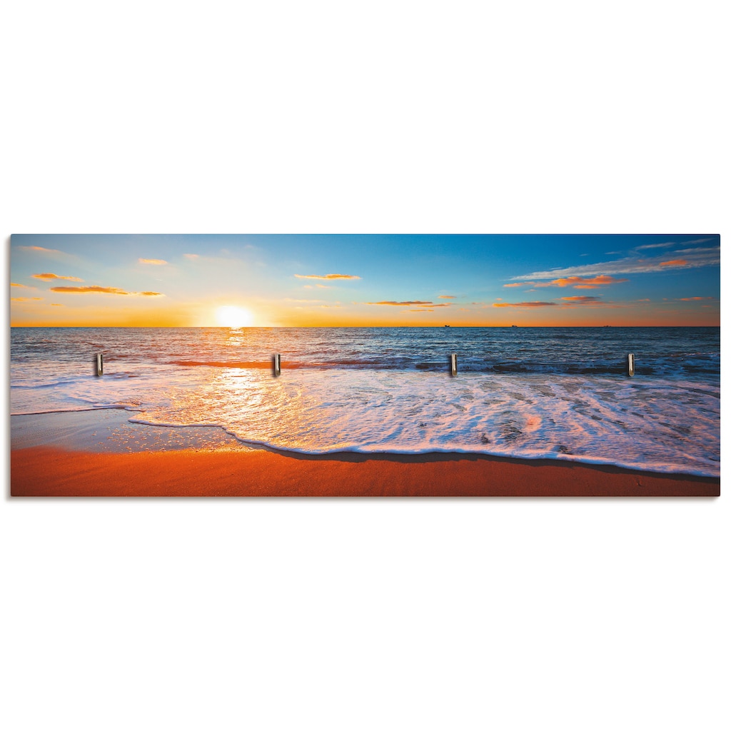 Artland Hakenleiste »Sonnenuntergang und das Meer«