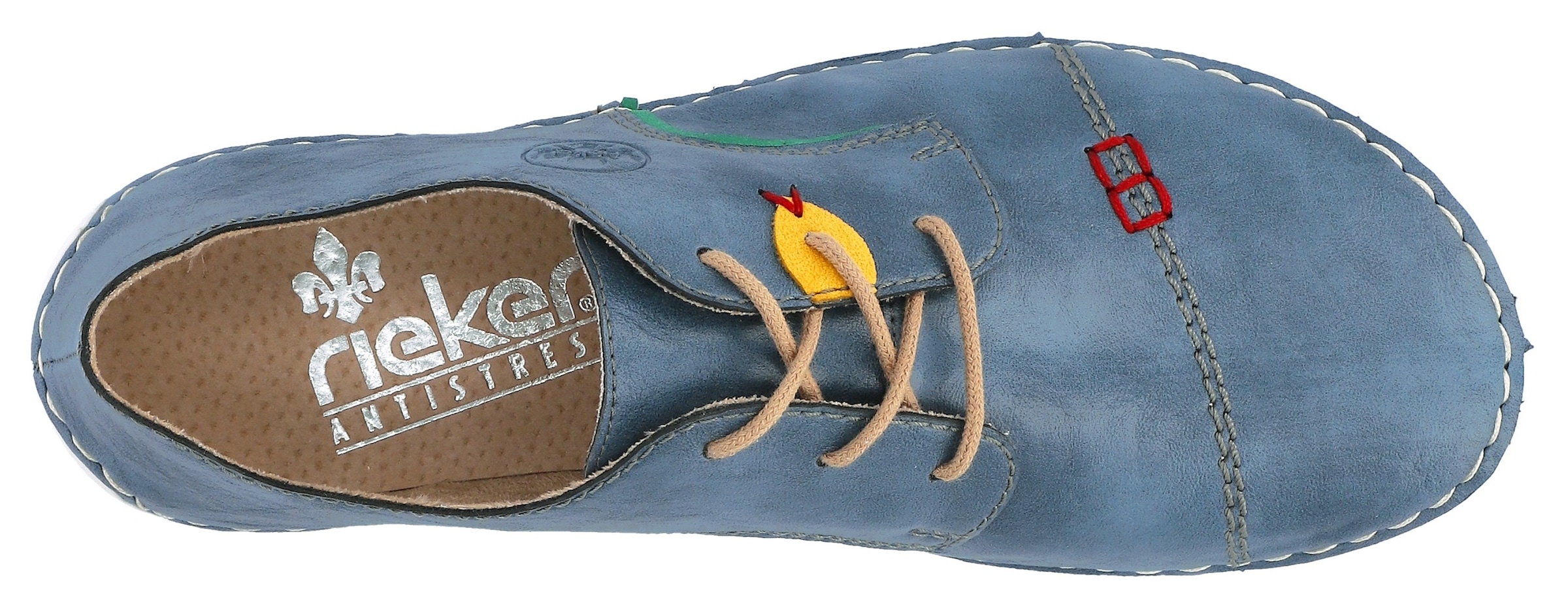 Rieker Sneaker, im Sportslook, Freizeitschuh, Halbschuh, Schnürschuh