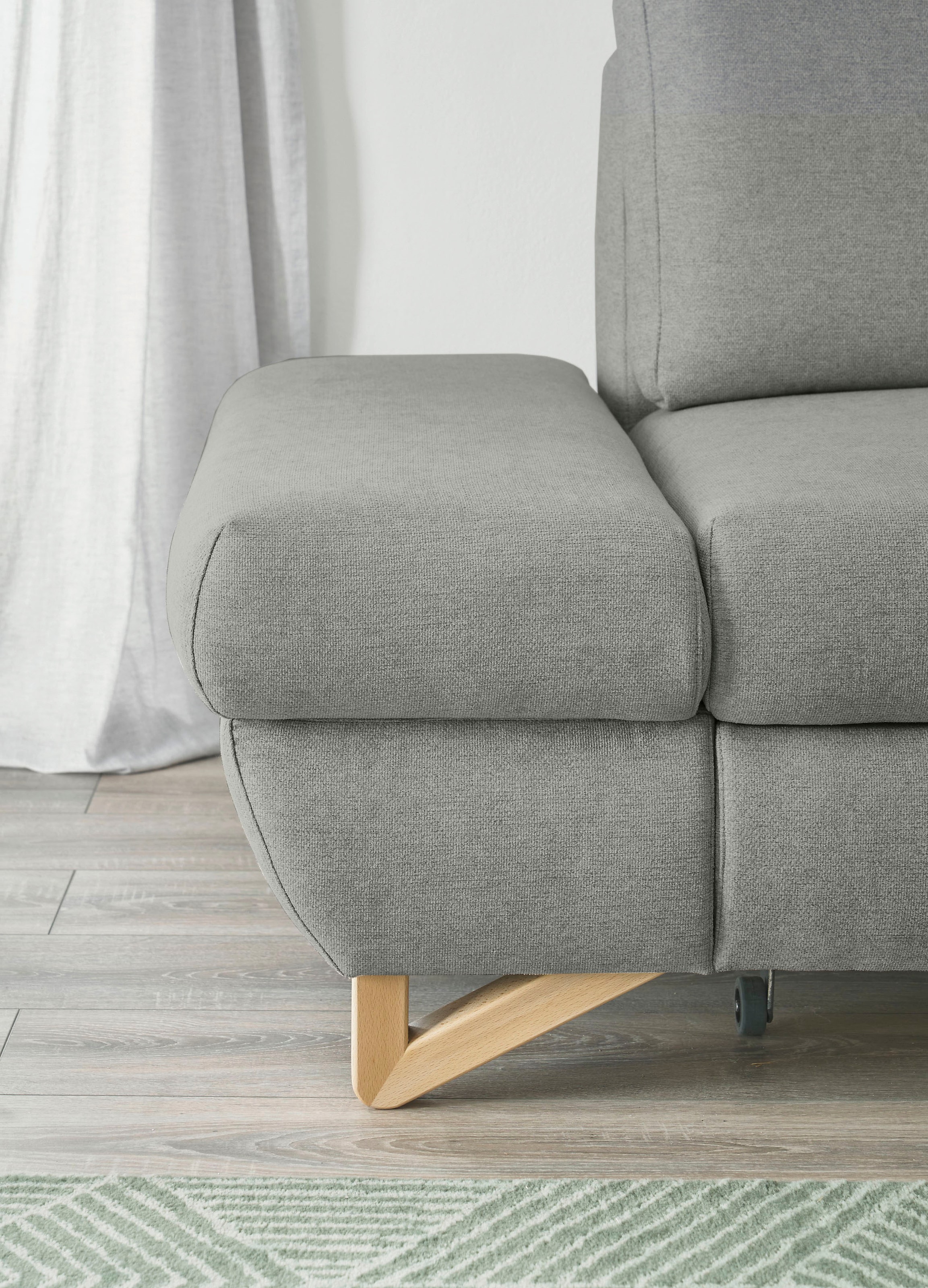 Home affaire Schlafsofa »City/Giron« komfortable Bettfunktion (Liegefläche 245 x 138 cm), sowie Bettkasten