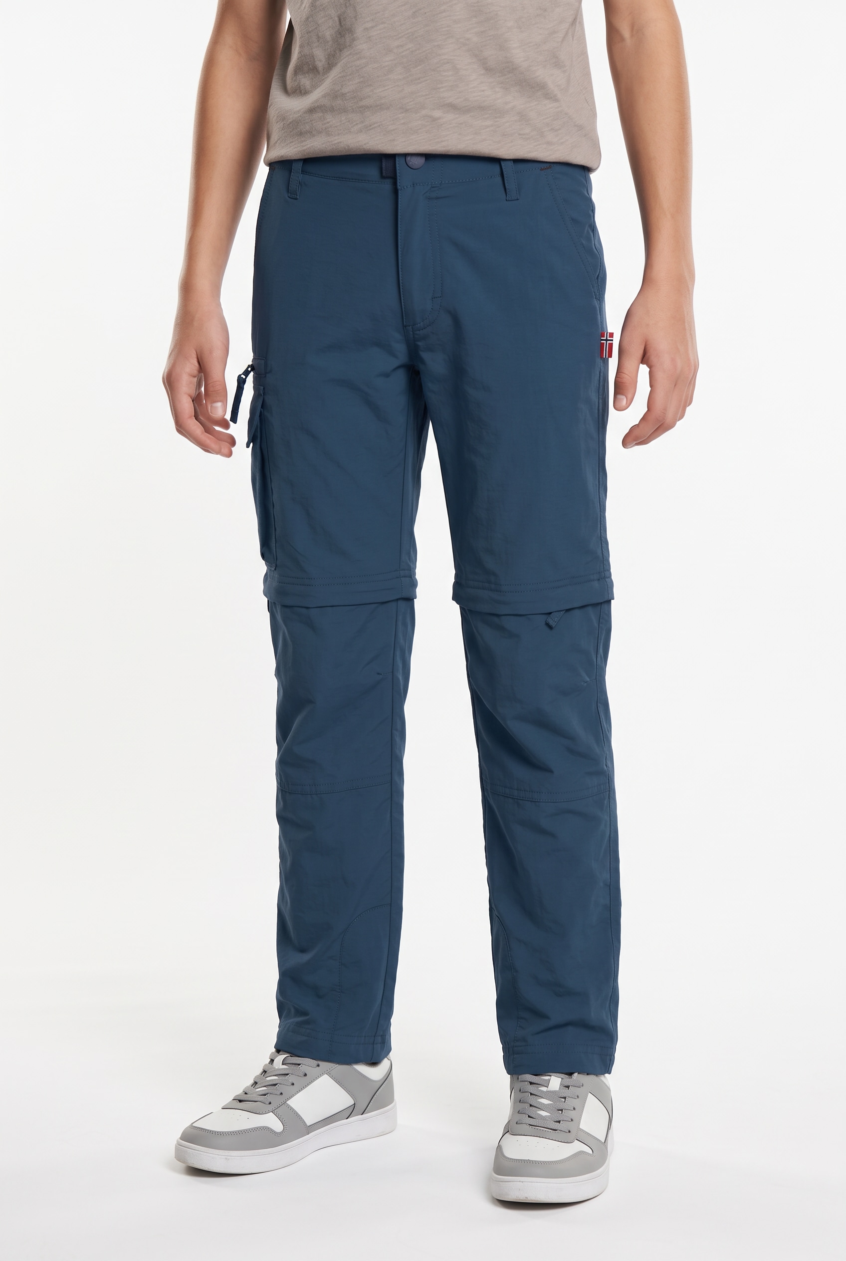 TROLLKIDS Zip-off-Hose »Kids Oppland Pants Slim Fit«  Slim Fit, für Kinder, sportlich, aus Polyamid, mit Zip-off-Funktion